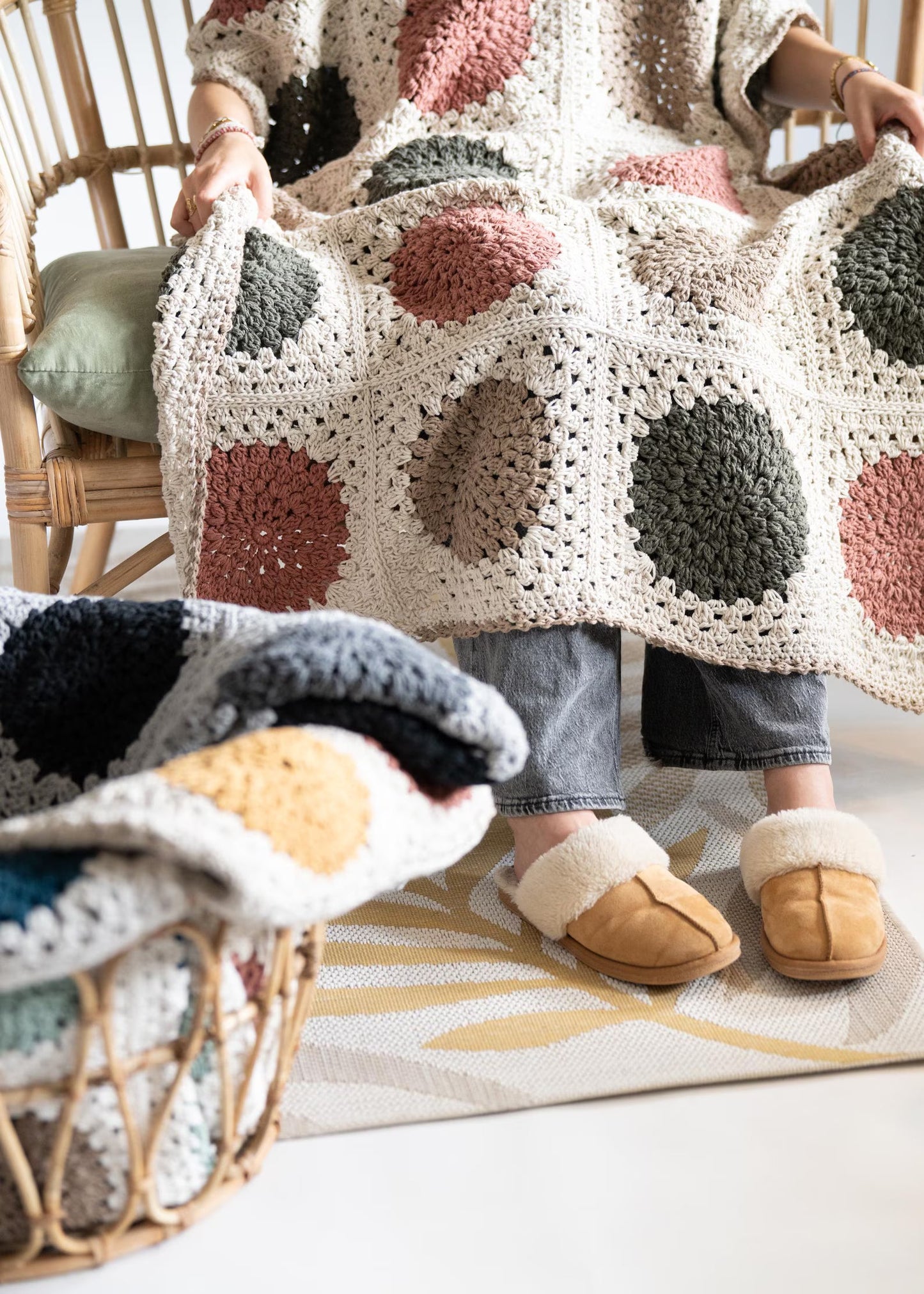 MILOU Blanket Crochet Pattern