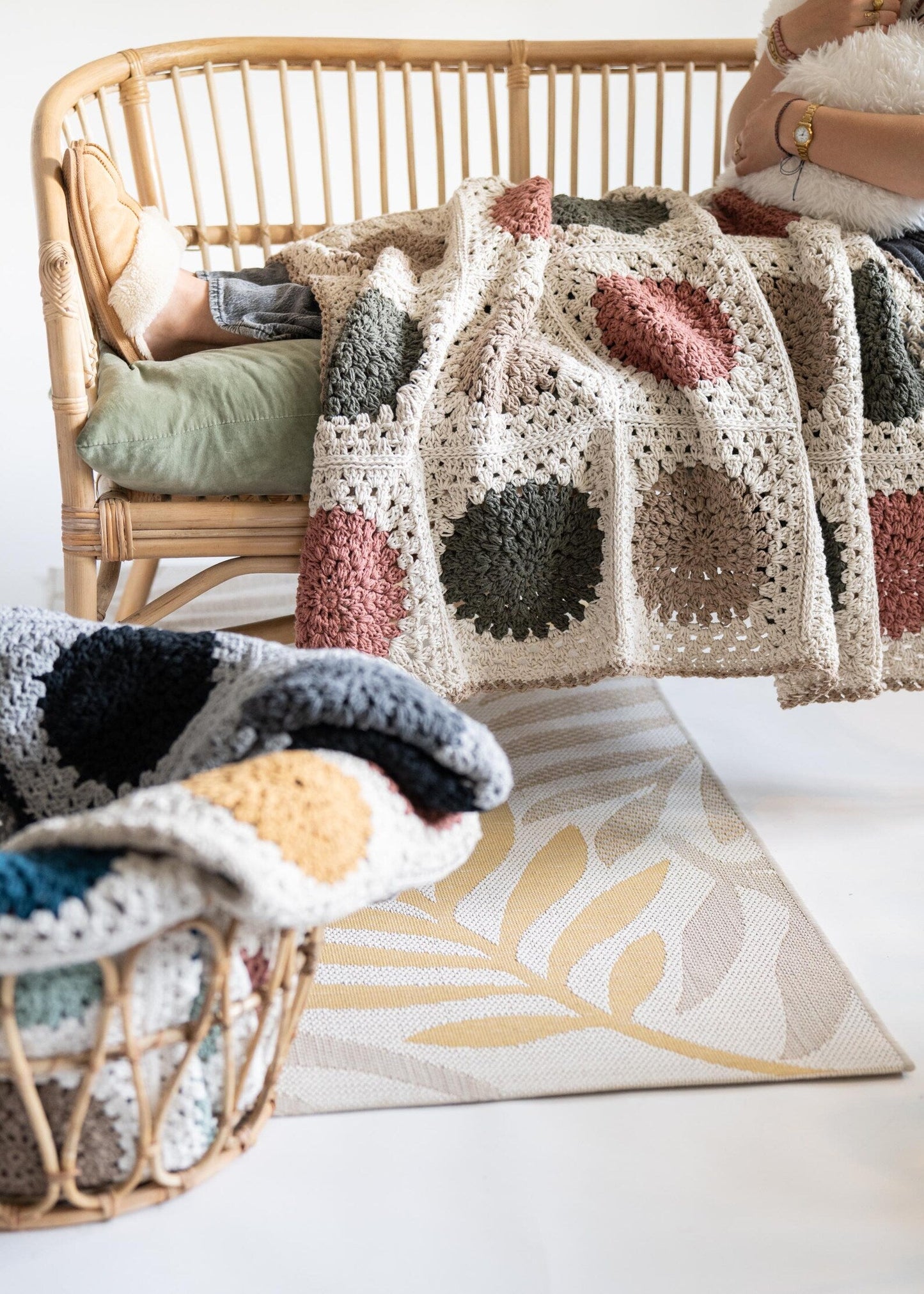 MILOU Blanket Crochet Pattern