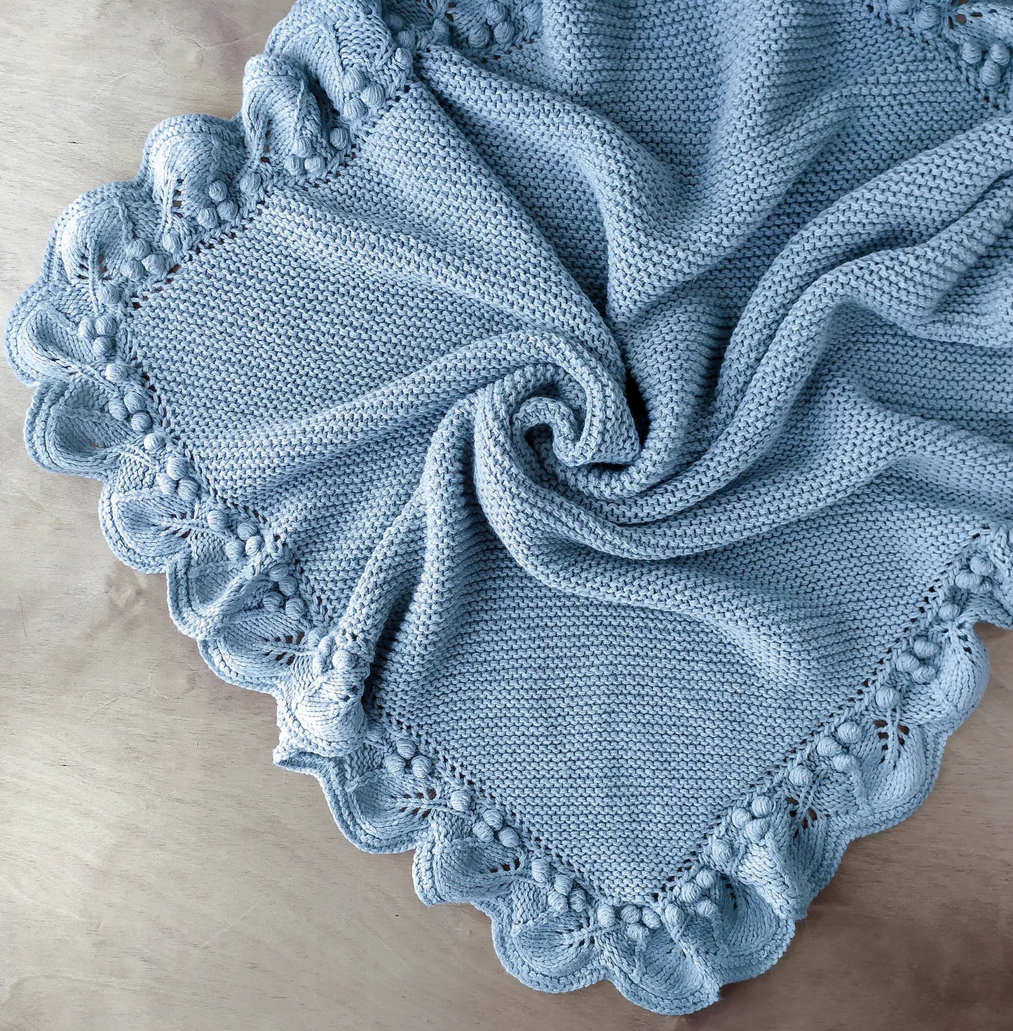 Cozy Baby Blanket Knitting Pattern