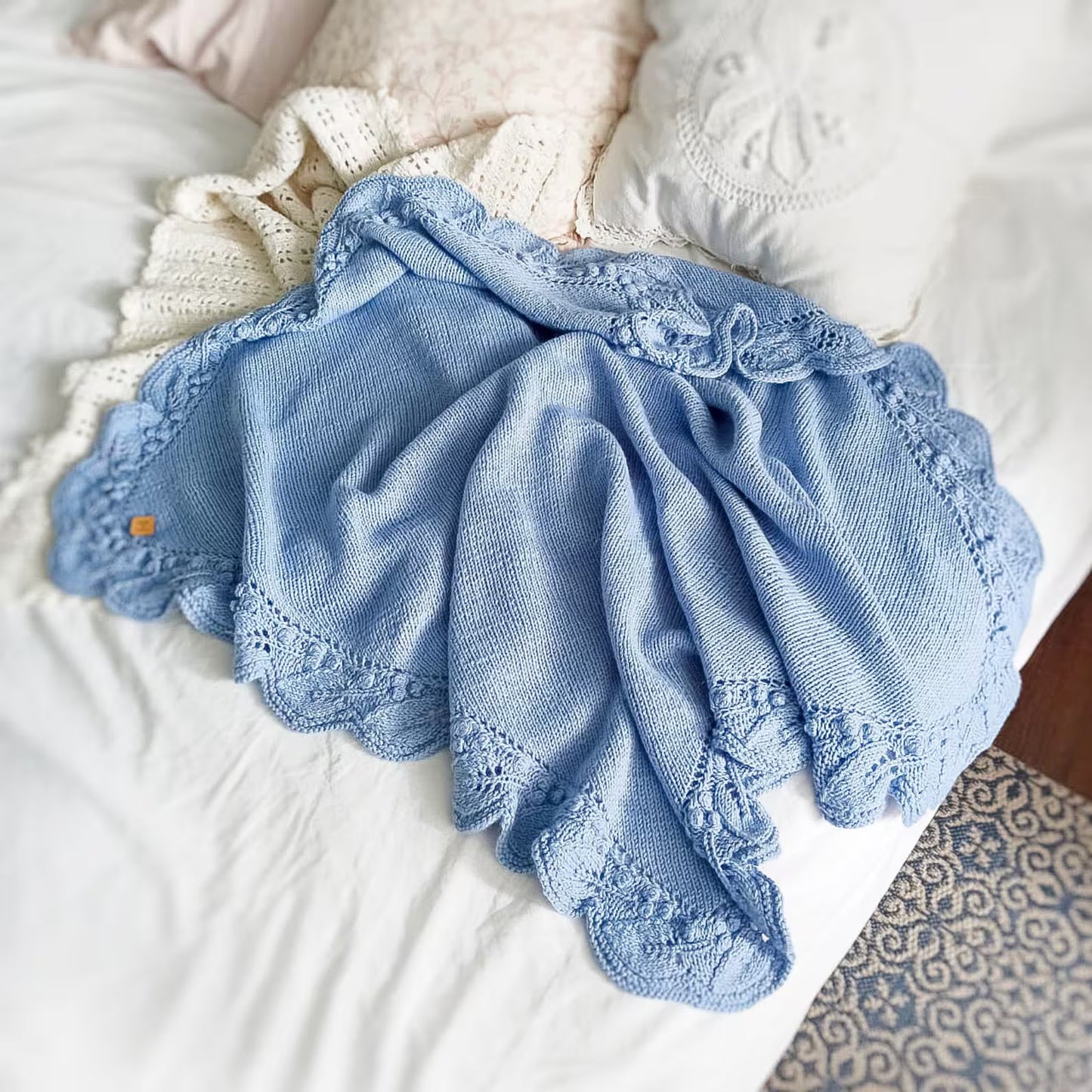 Cozy Baby Blanket Knitting Pattern