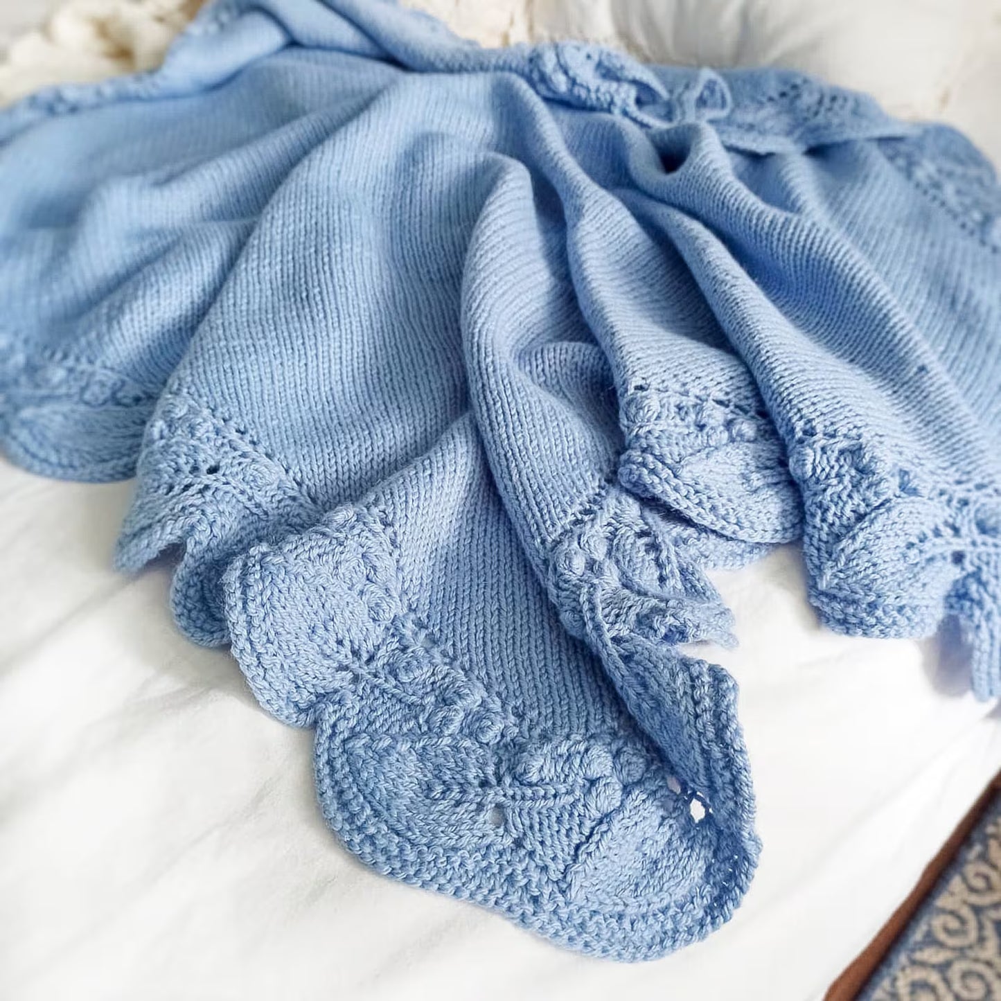 Cozy Baby Blanket Knitting Pattern