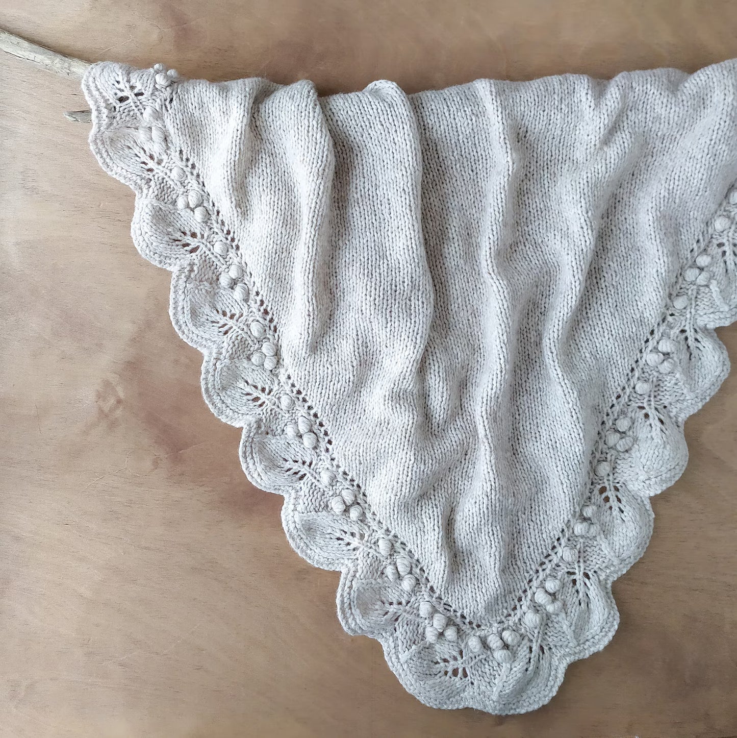 Cozy Baby Blanket Knitting Pattern