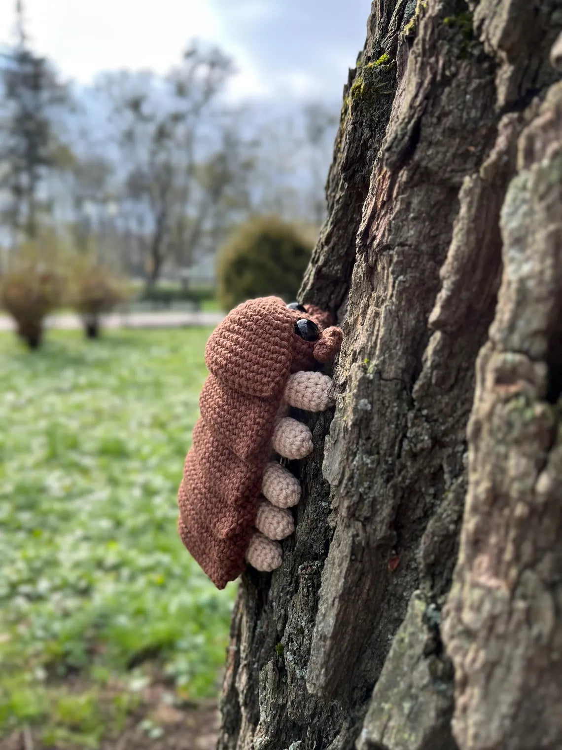Plush Roly Poly Pill Bug Crochet Pattern