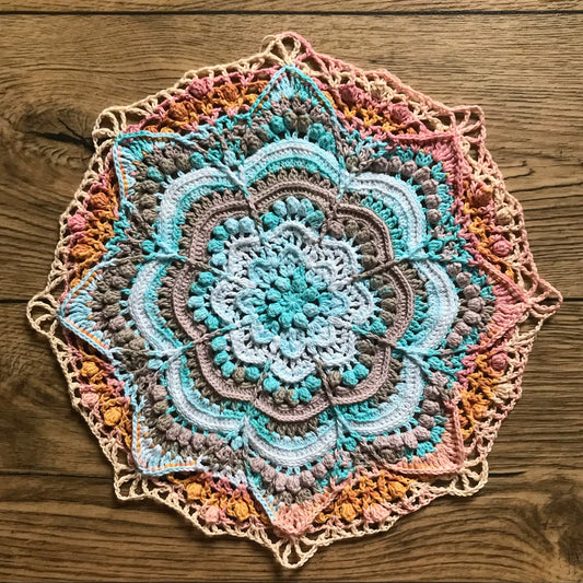 Ripple Effect Mandala Crochet Pattern