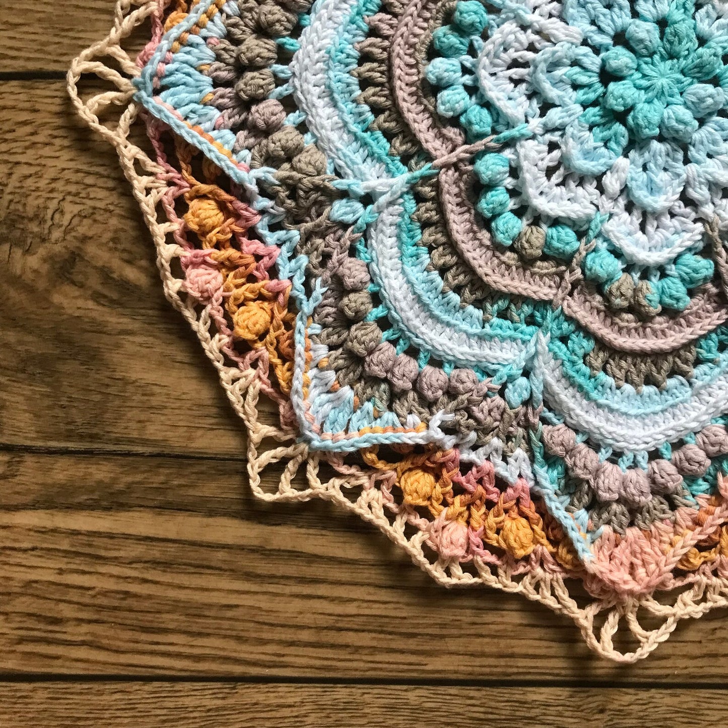 Ripple Effect Mandala Crochet Pattern