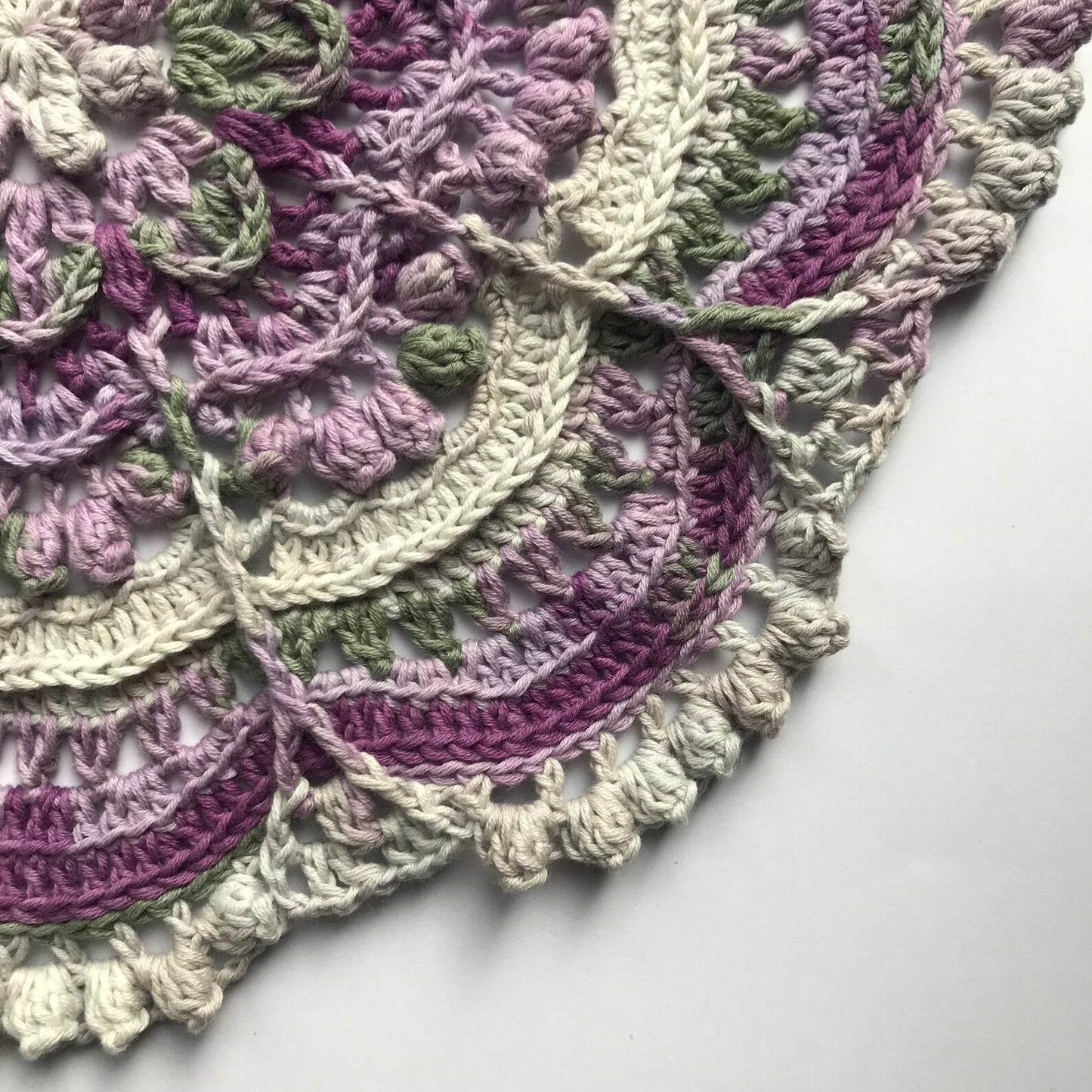 Ripple Effect Mandala Crochet Pattern