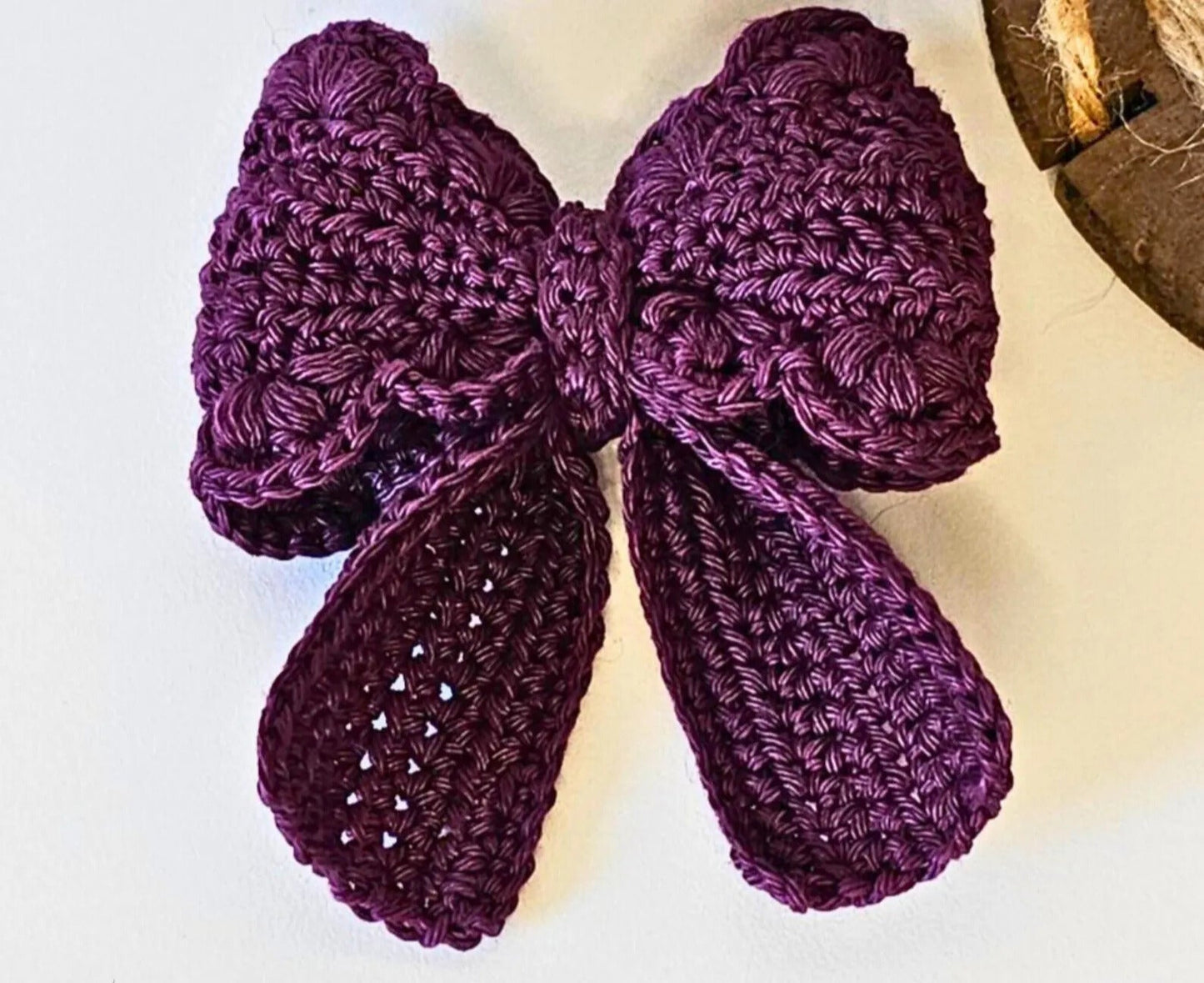 Sweet Bow Crochet Pattern