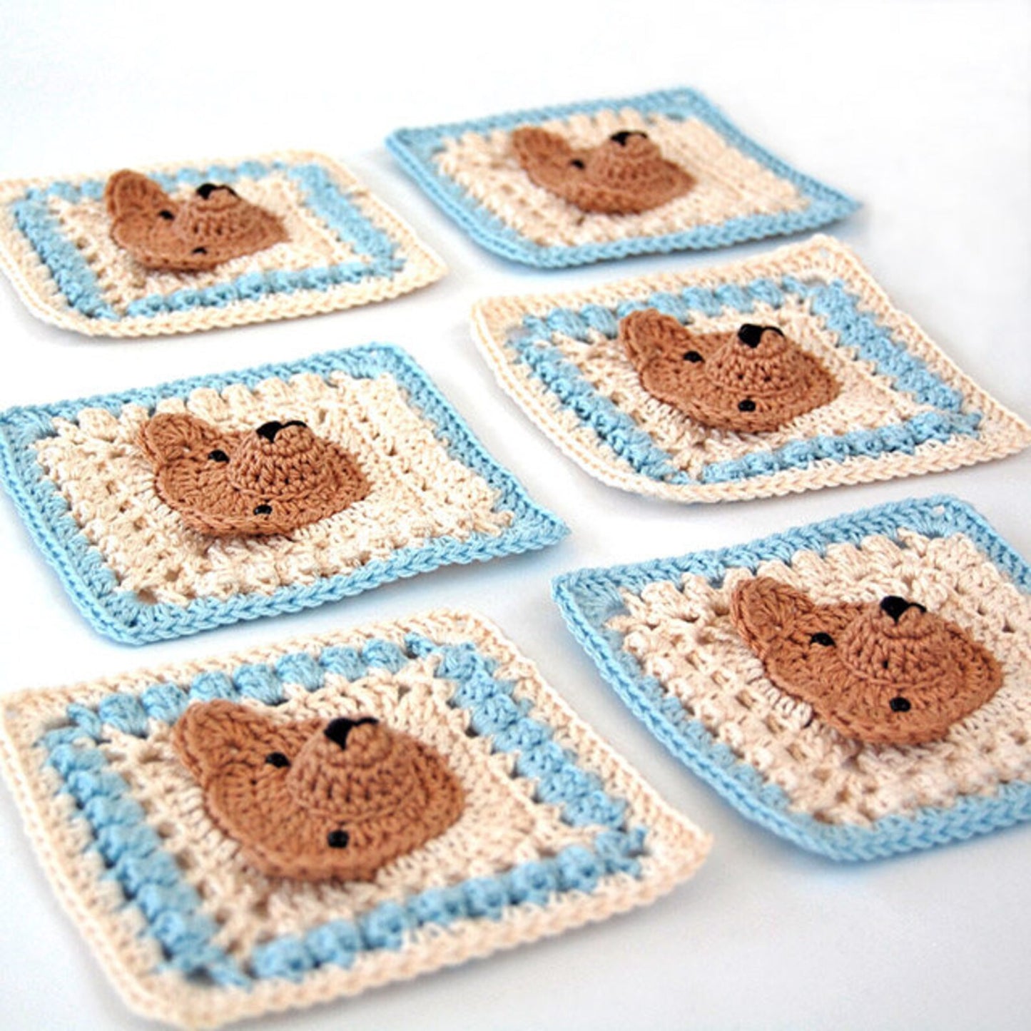 Teddy Bear Baby Blanket Crochet Pattern