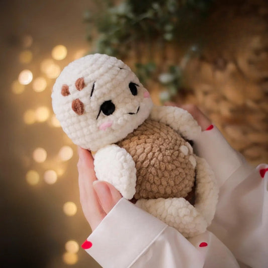 Plush Turtle Toy Crochet Pattern