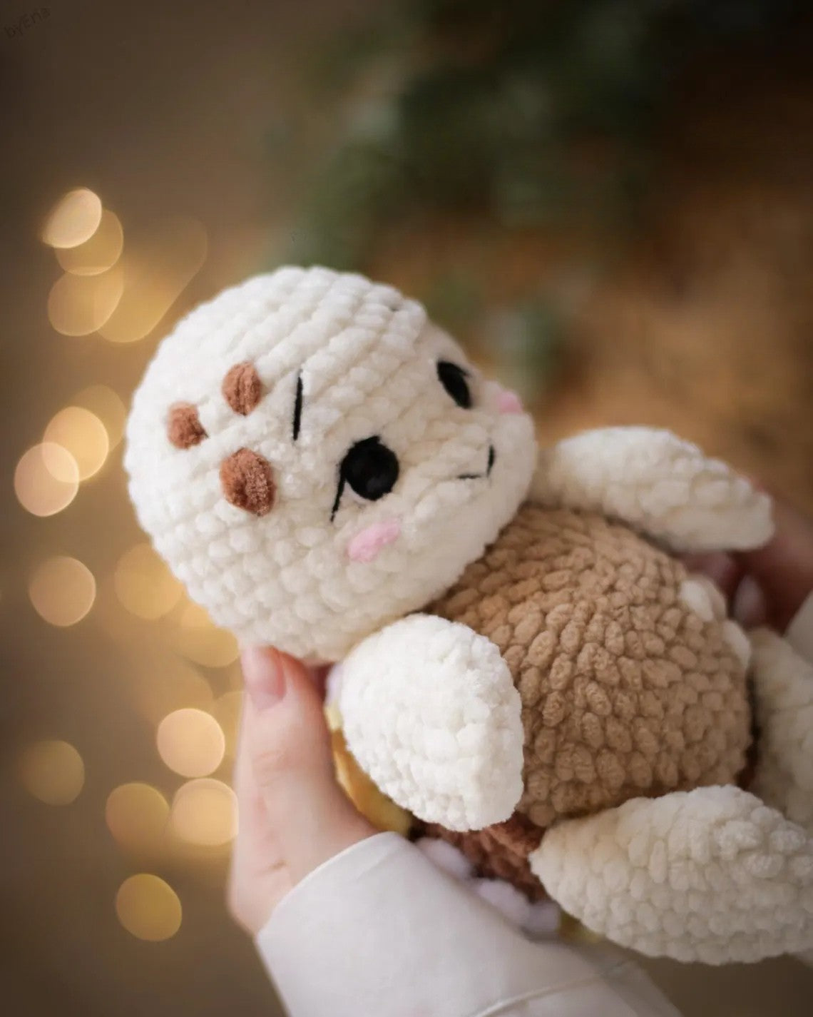 Plush Turtle Toy Crochet Pattern