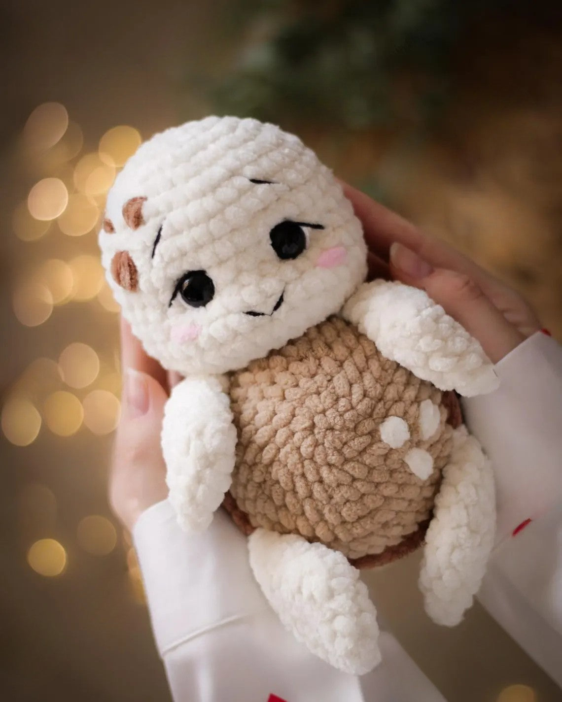Plush Turtle Toy Crochet Pattern