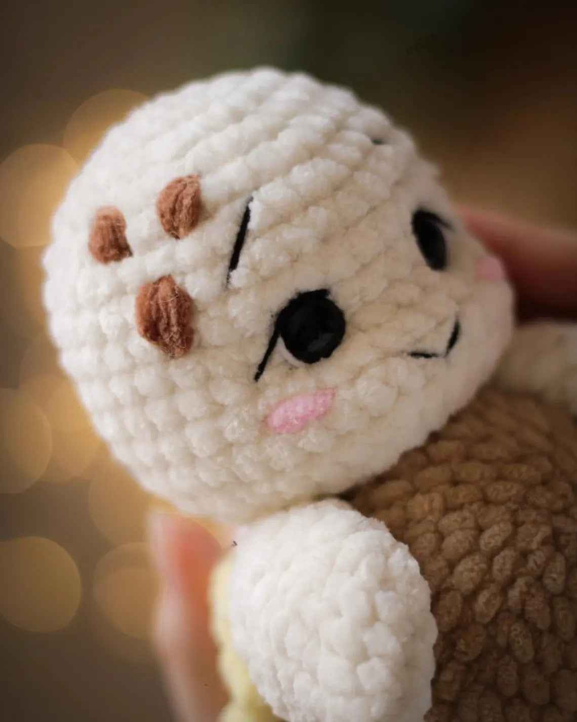 Plush Turtle Toy Crochet Pattern