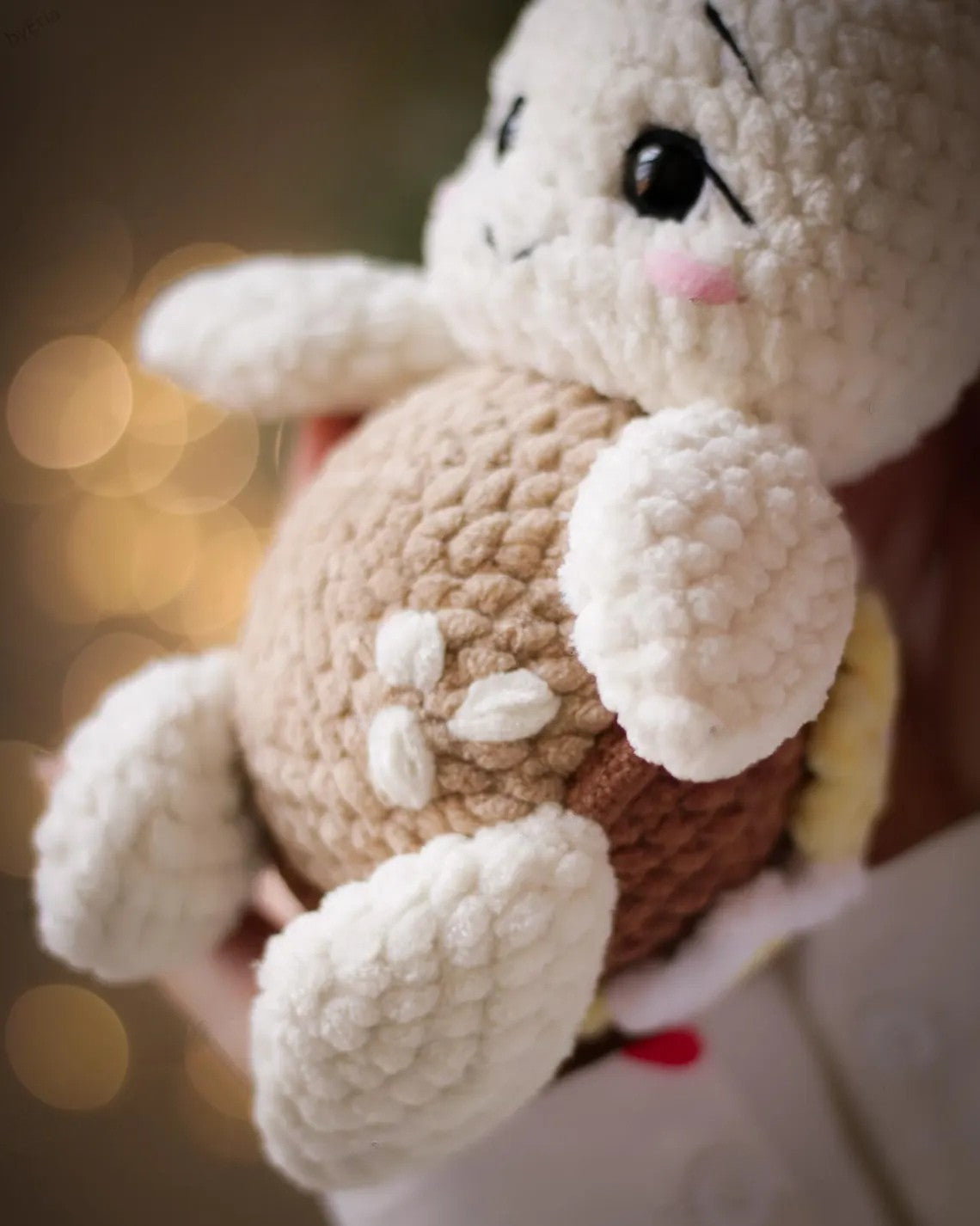 Plush Turtle Toy Crochet Pattern