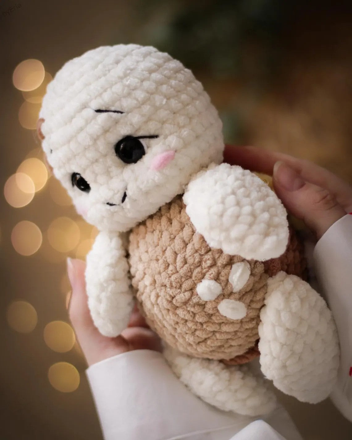 Plush Turtle Toy Crochet Pattern