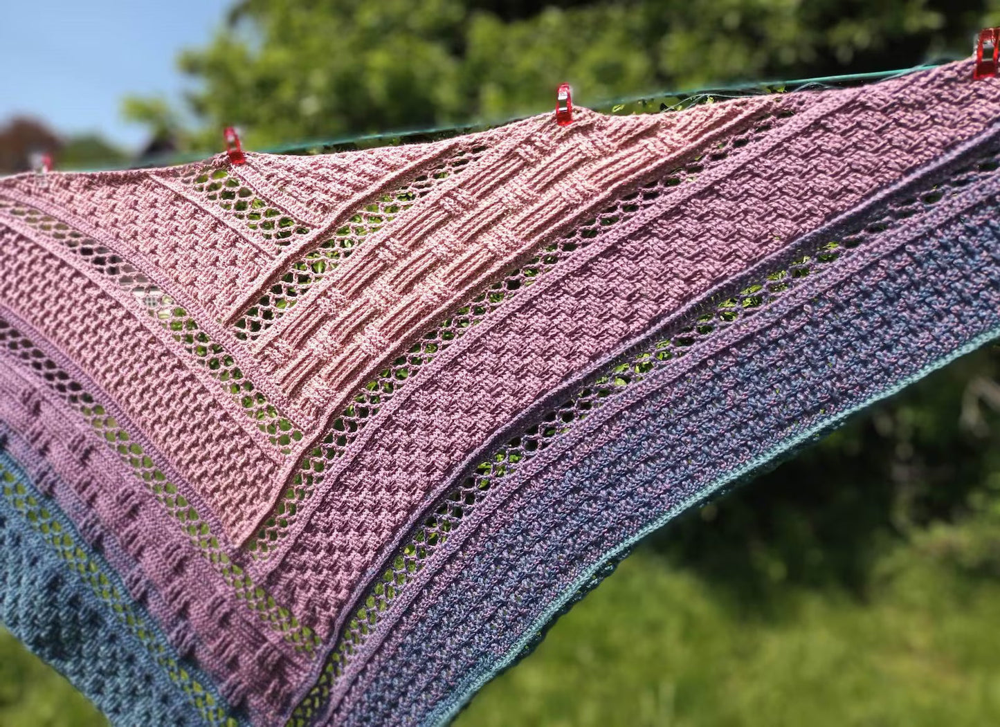 Triangular Scarf Crochet Pattern