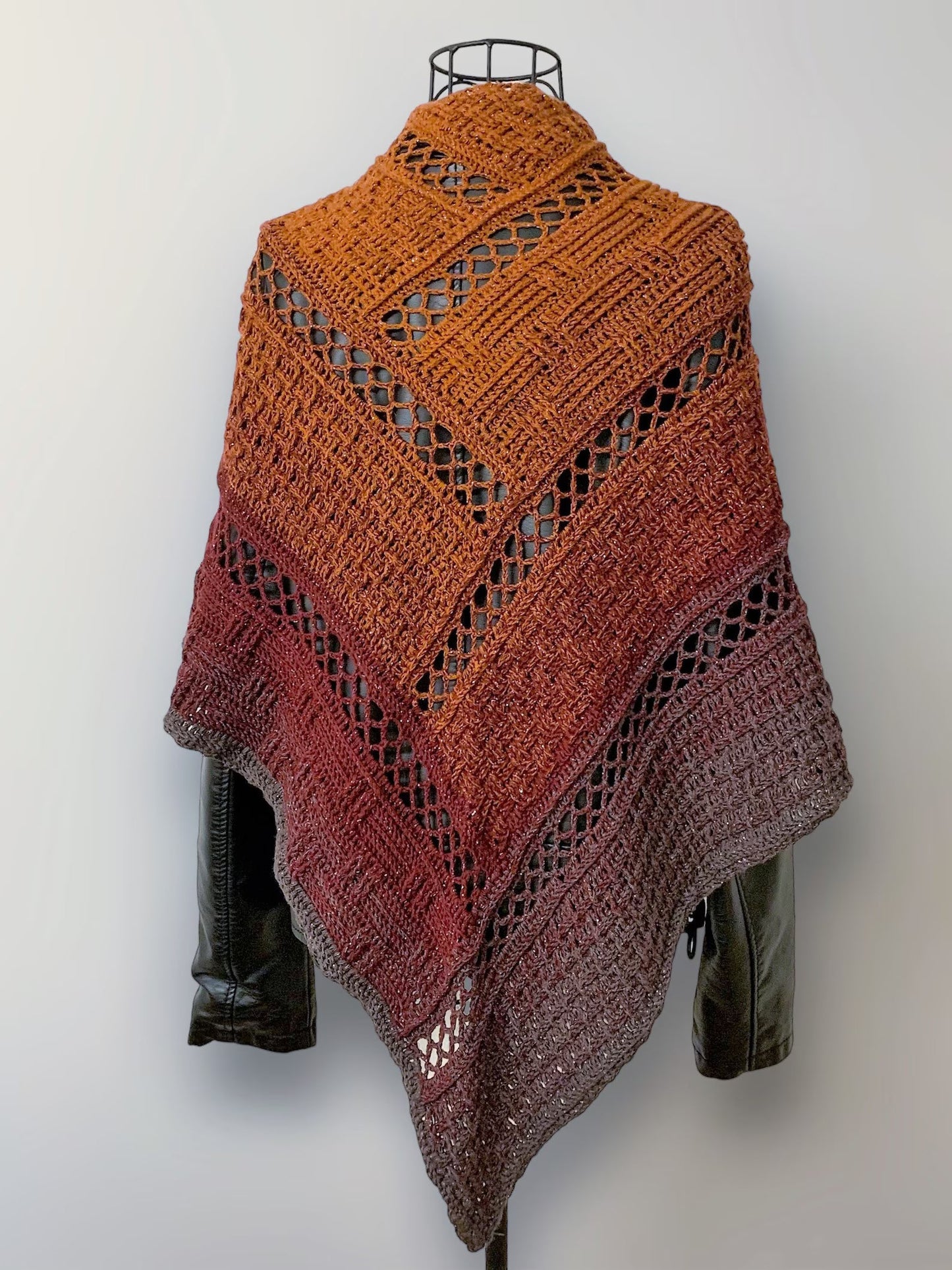 Triangular Scarf Crochet Pattern