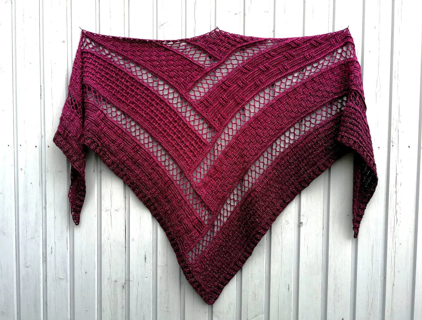 Triangular Scarf Crochet Pattern