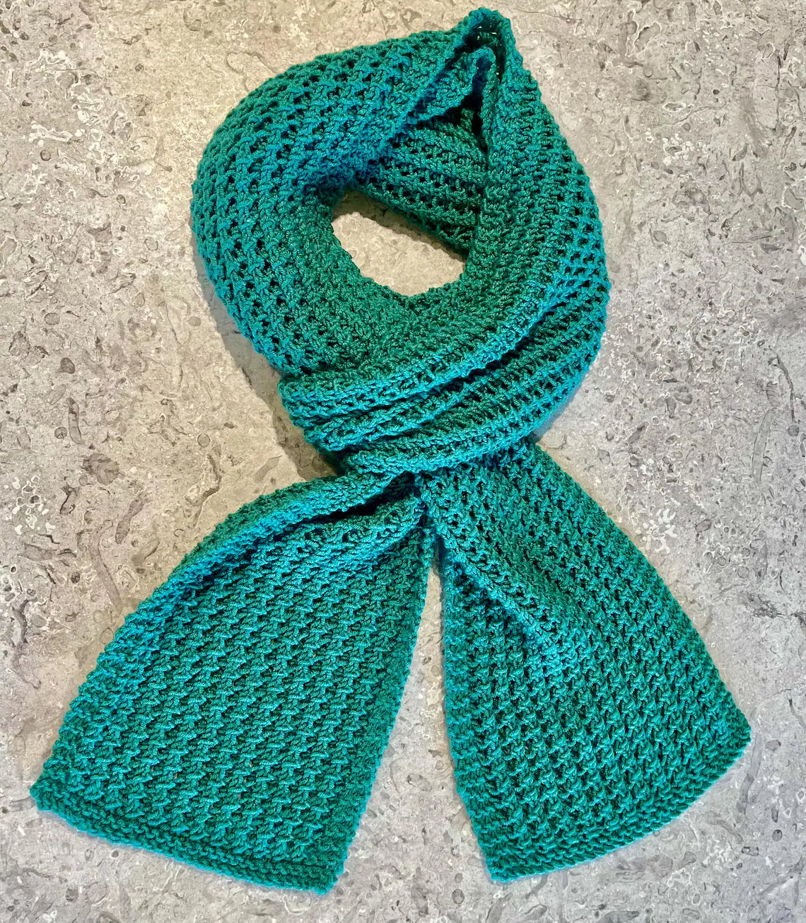 Twilight Frost Scarf Knitting Pattern