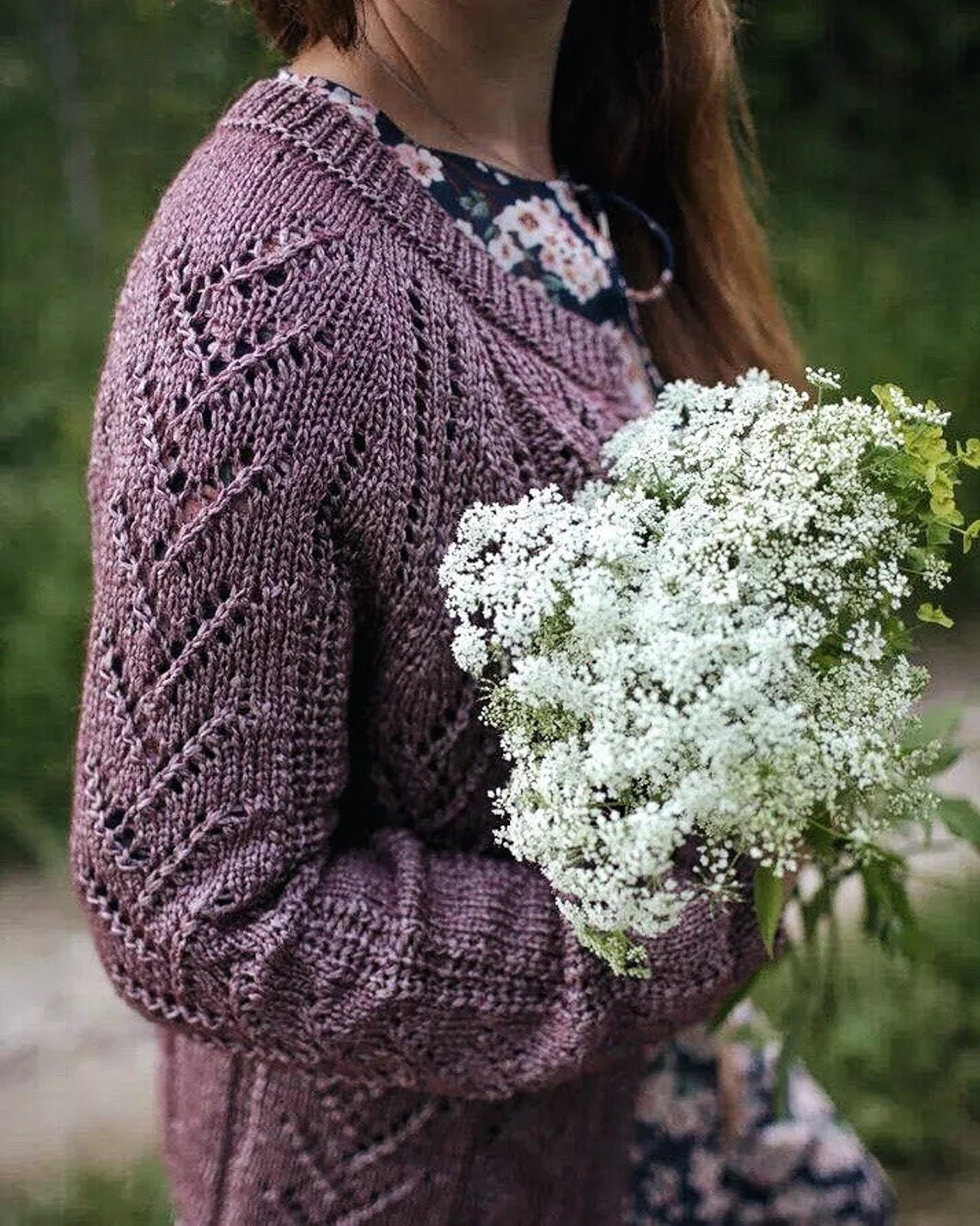 Very Berry Cardigan Knitting Pattern