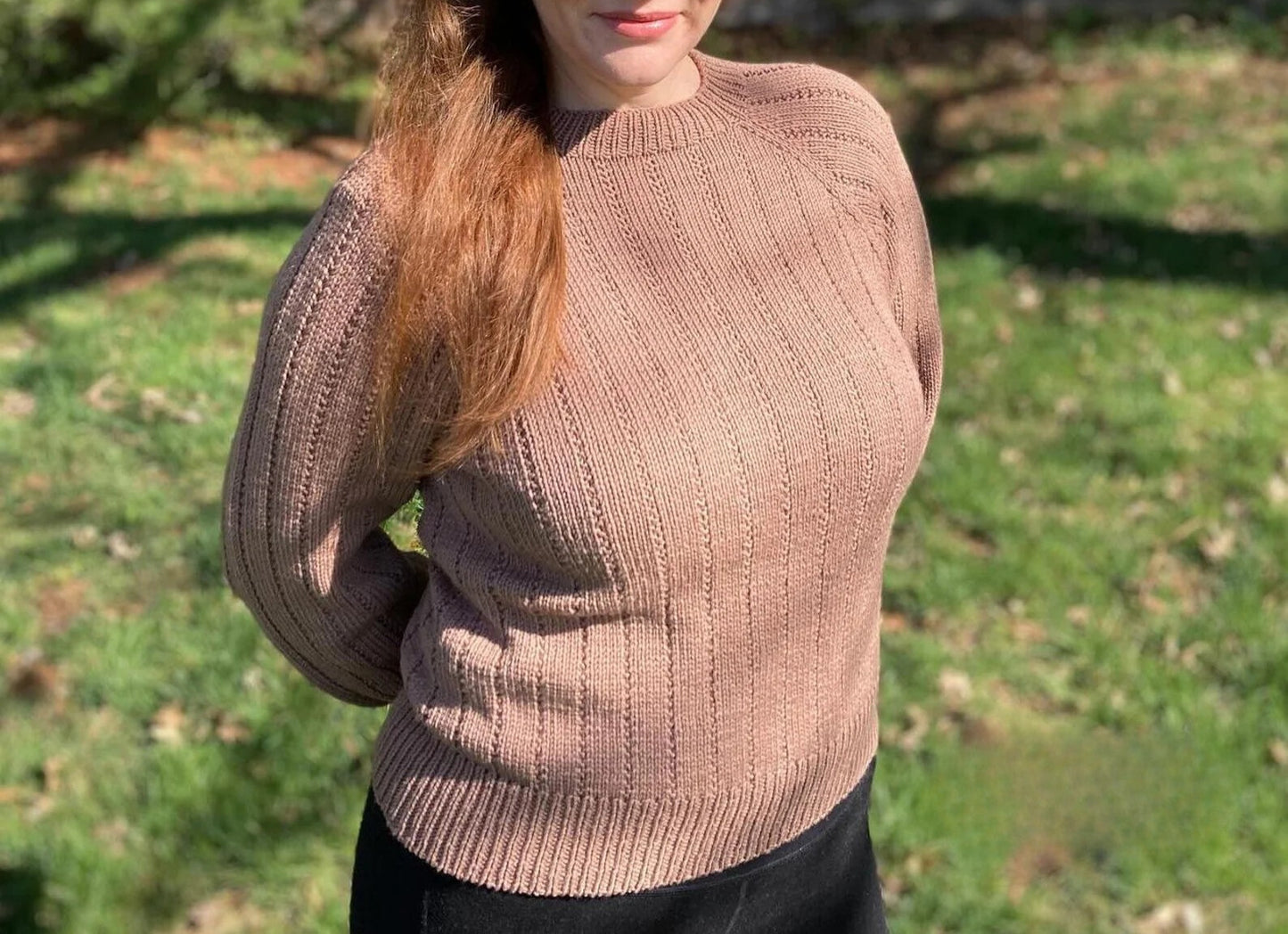 Weekend Glow Sweater Knitting Pattern