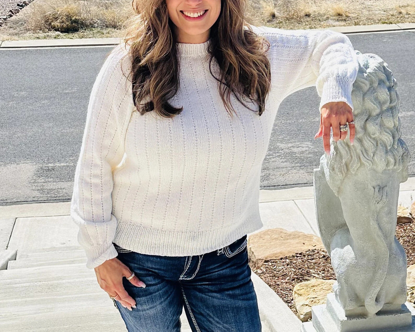 Weekend Glow Sweater Knitting Pattern