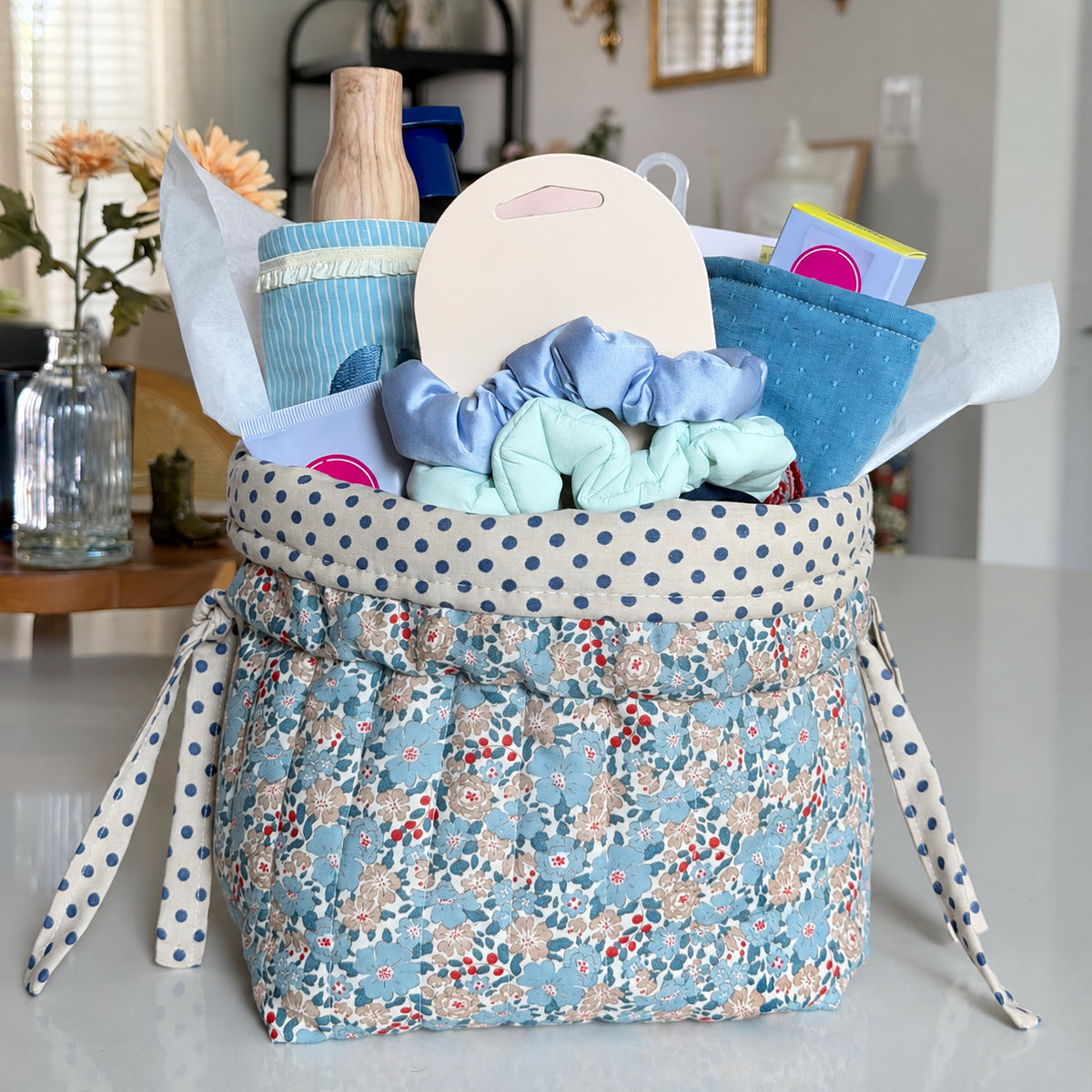 Vanity Bucket Sewing Pattern