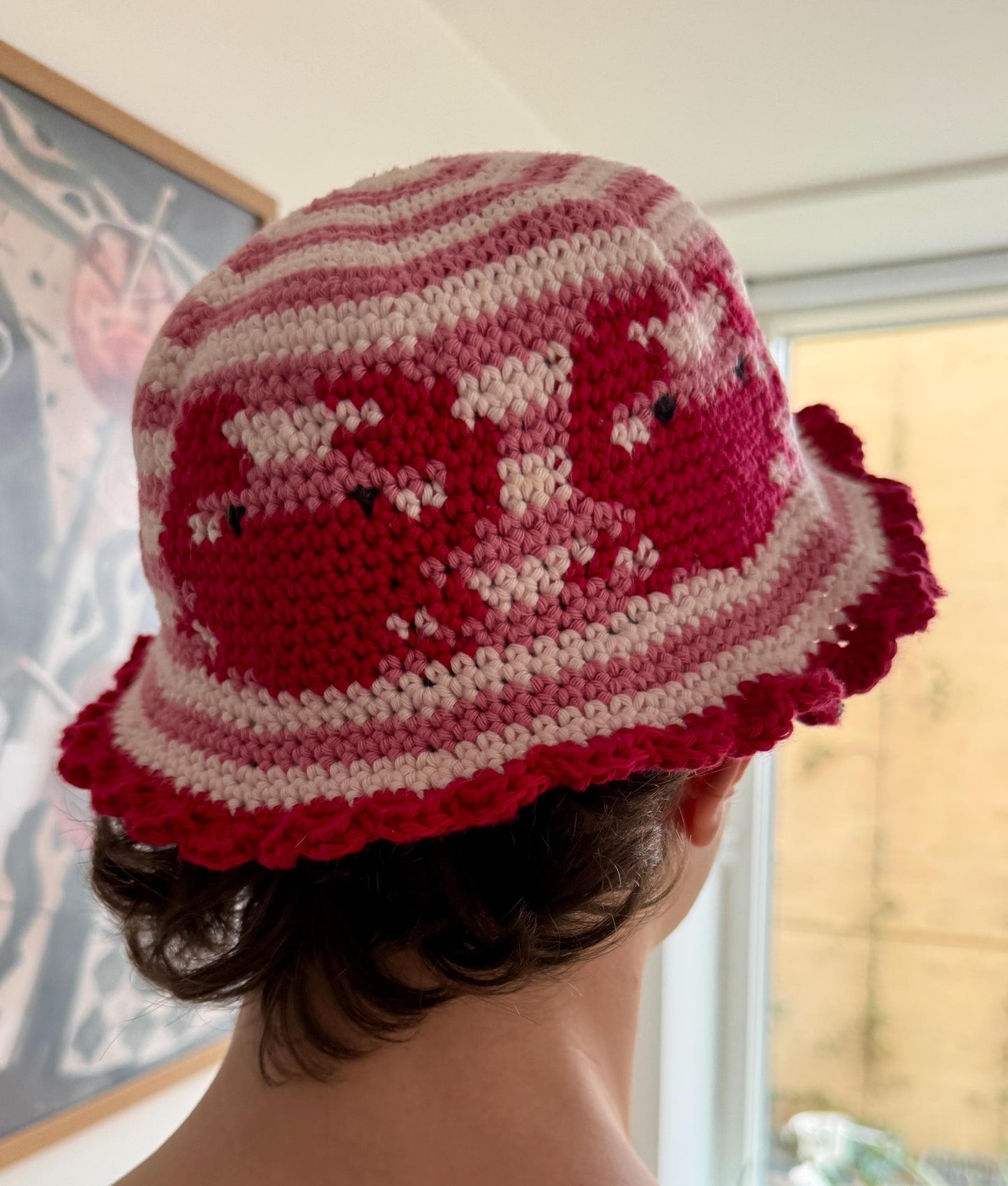 Crab Bucket Hat Crochet Pattern