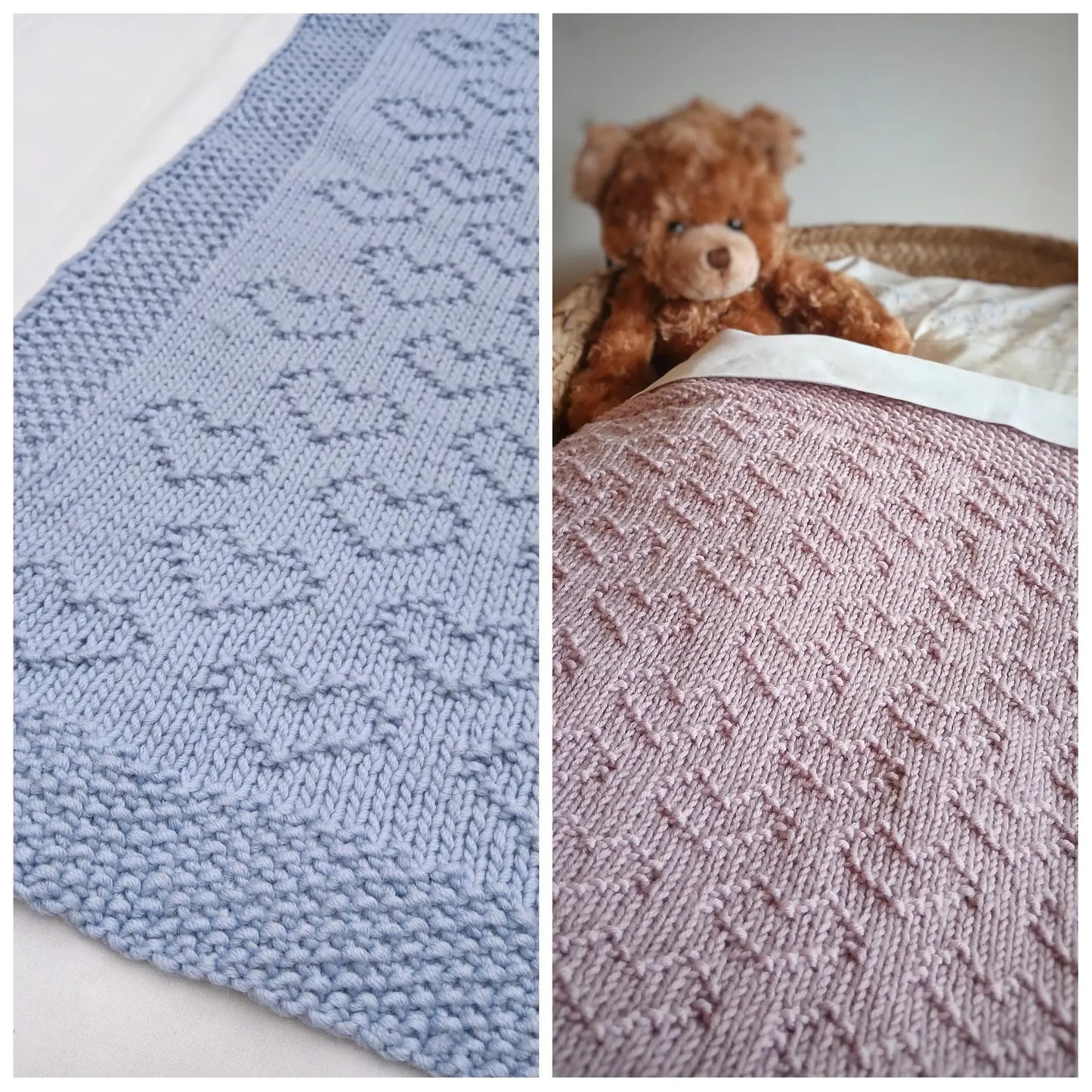 Heart Baby Hat Knitting Pattern