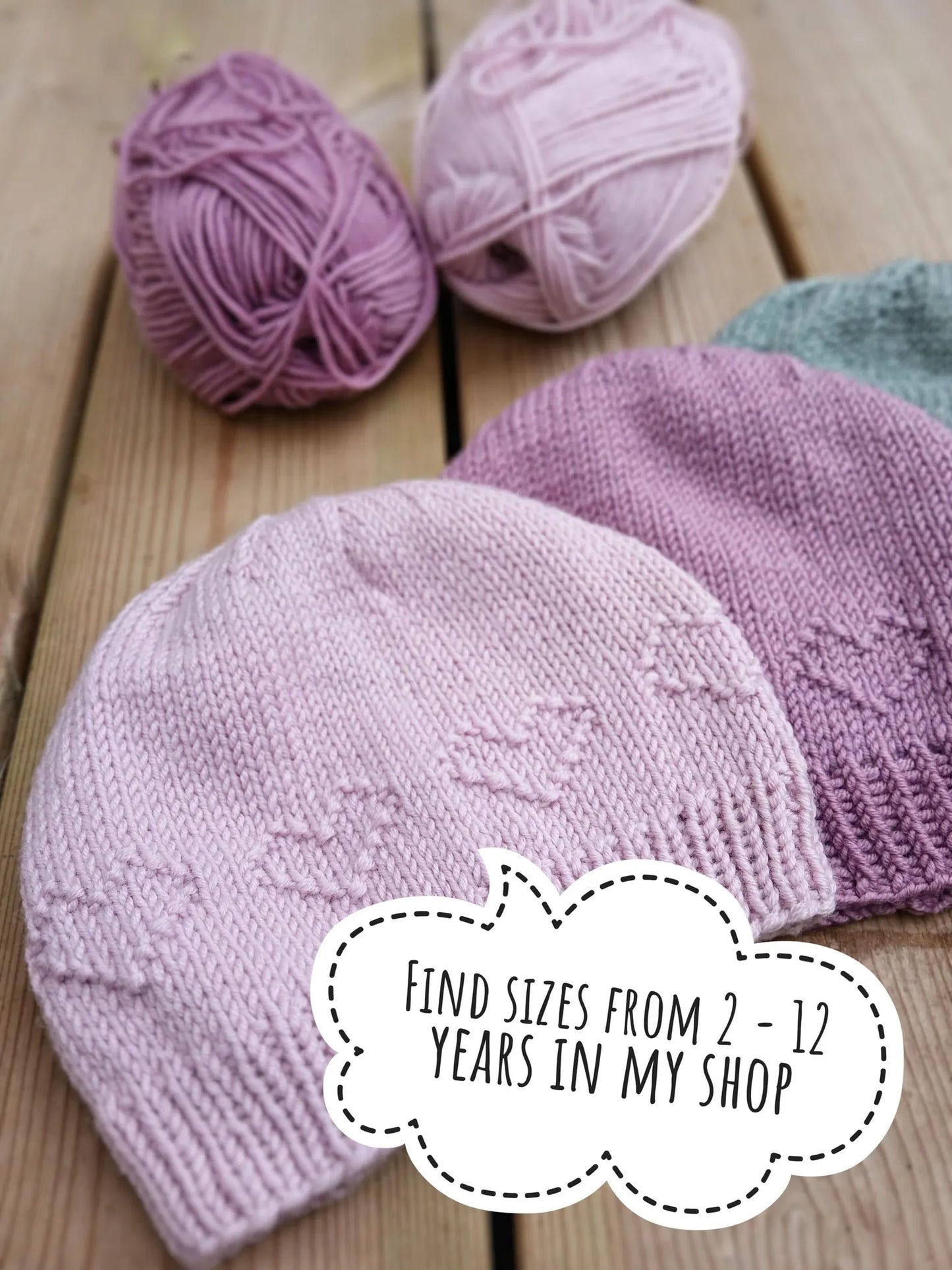 Heart Baby Hat Knitting Pattern