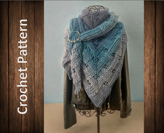 Triangular Scarf Rhea Pattern