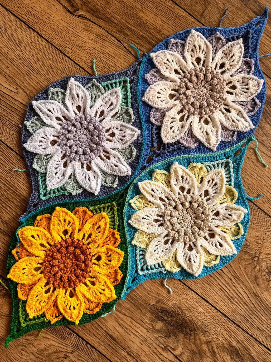 Sunflower Fields Too Crochet Pattern