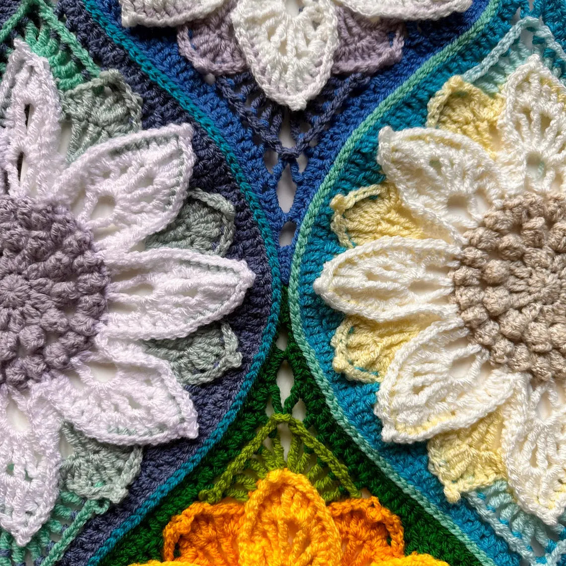 Sunflower Fields Too Crochet Pattern