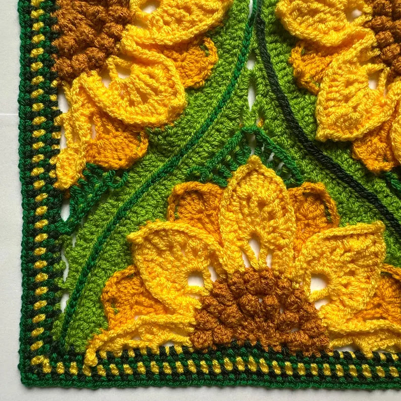 Sunflower Fields Too Crochet Pattern