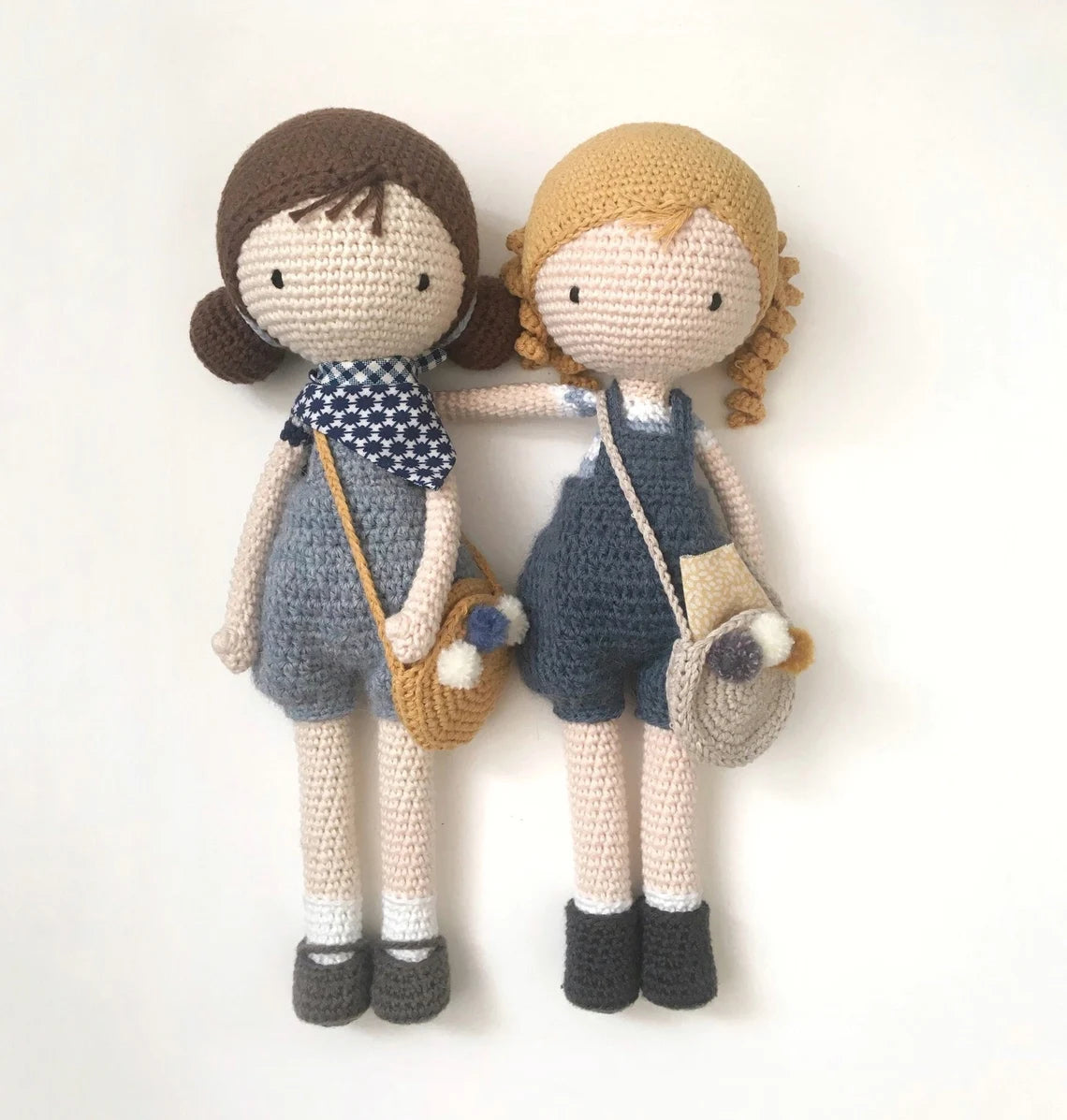 Lucile and Lulu Dolls Crochet Pattern