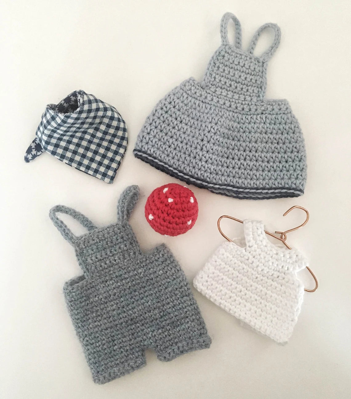 Lucile and Lulu Dolls Crochet Pattern