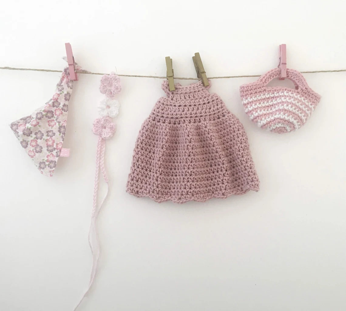Lucile and Lulu Dolls Crochet Pattern