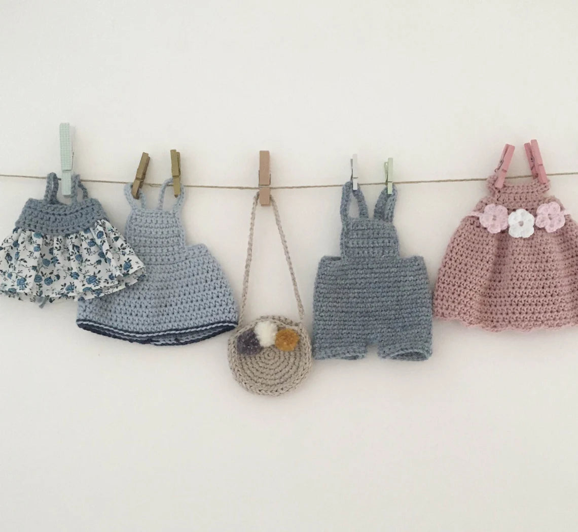 Lucile and Lulu Dolls Crochet Pattern