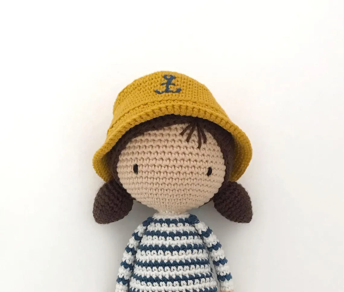 Milla the Adventure Doll Crochet Pattern
