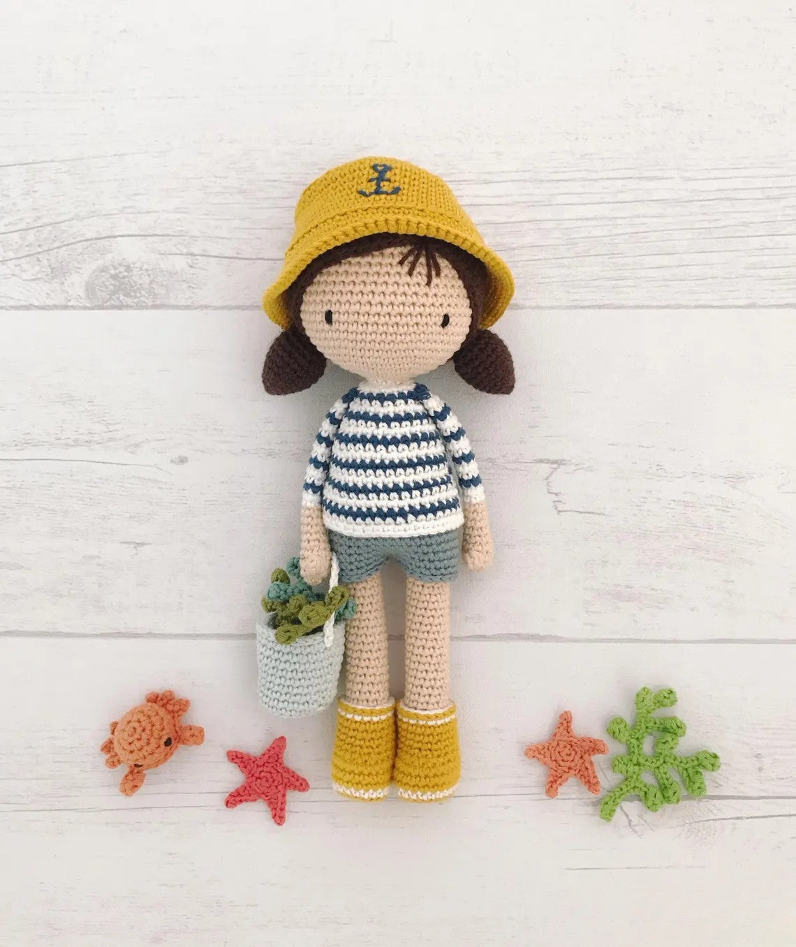 Milla the Adventure Doll Crochet Pattern
