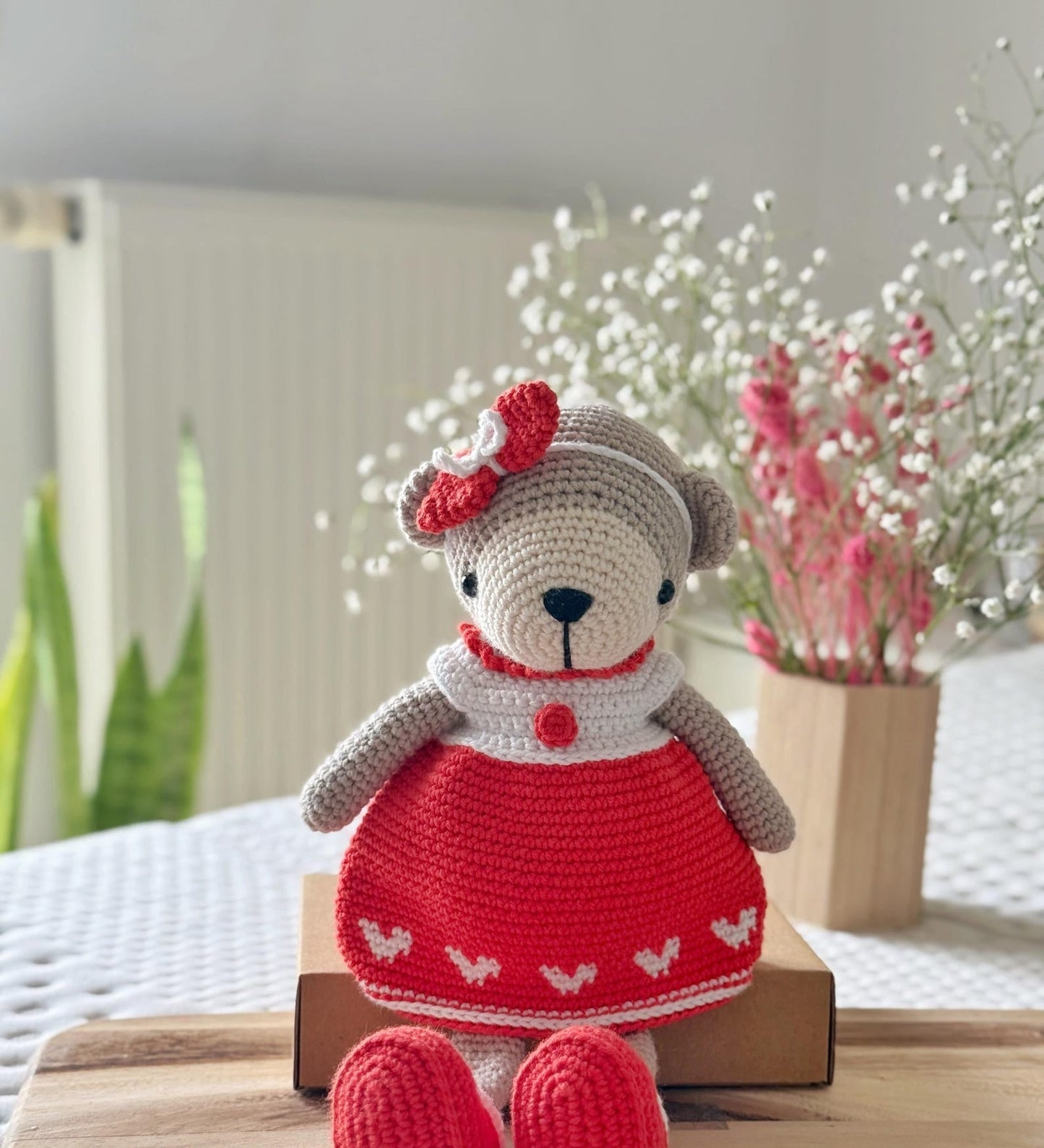 3-in-1 Lamb, Bear and Kitty Doll Crochet Pattern