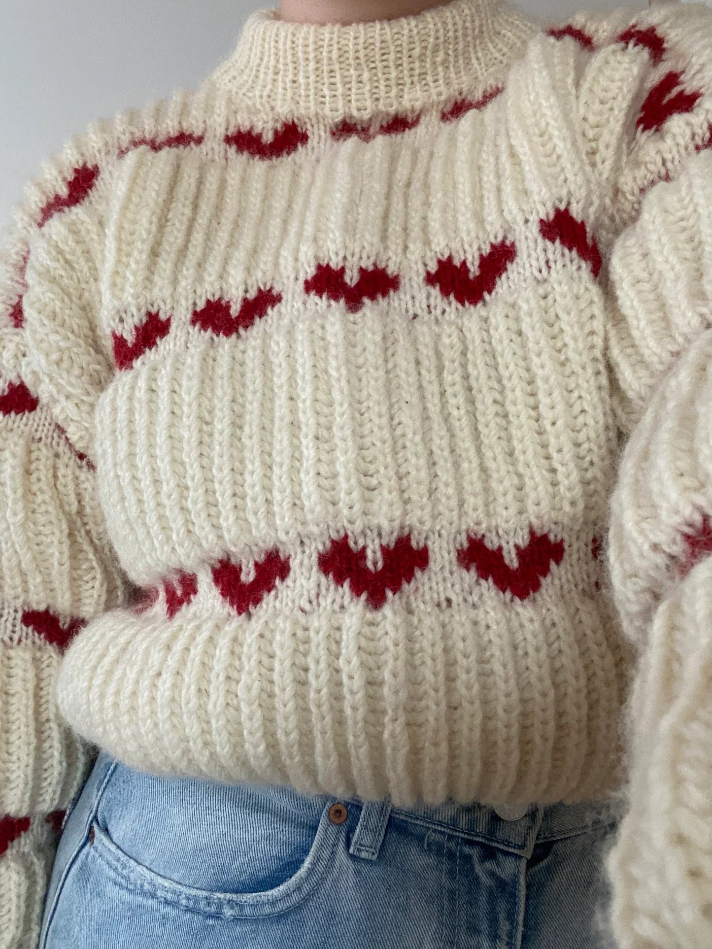 Norwegian Vintage Sweater Knitting Pattern