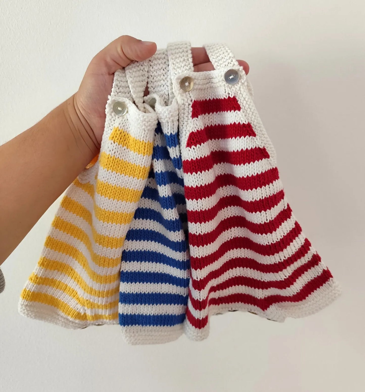 Palheiro Baby Playsuit Knitting Pattern