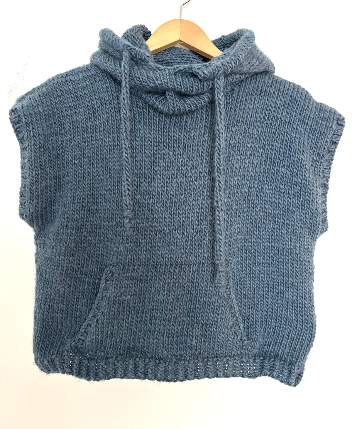 Streetwear Pocket Hoodie Knitting Pattern