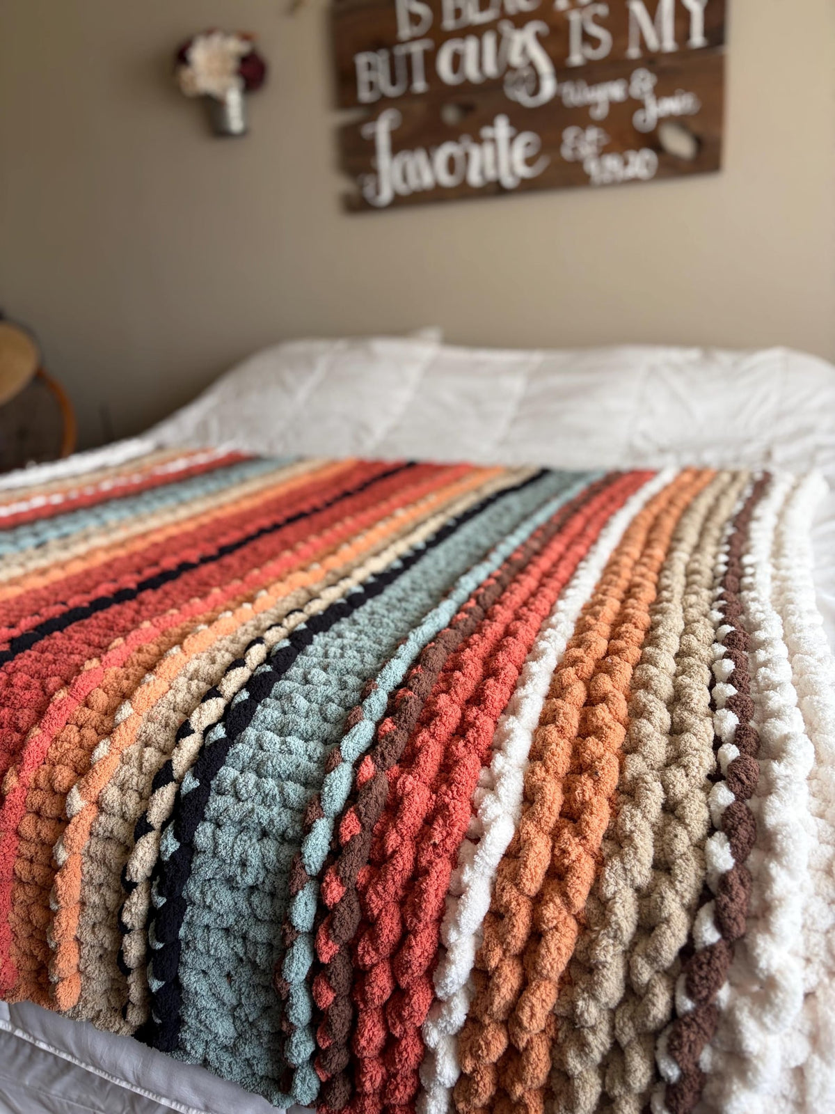 Chunky Knit Blanket Pattern