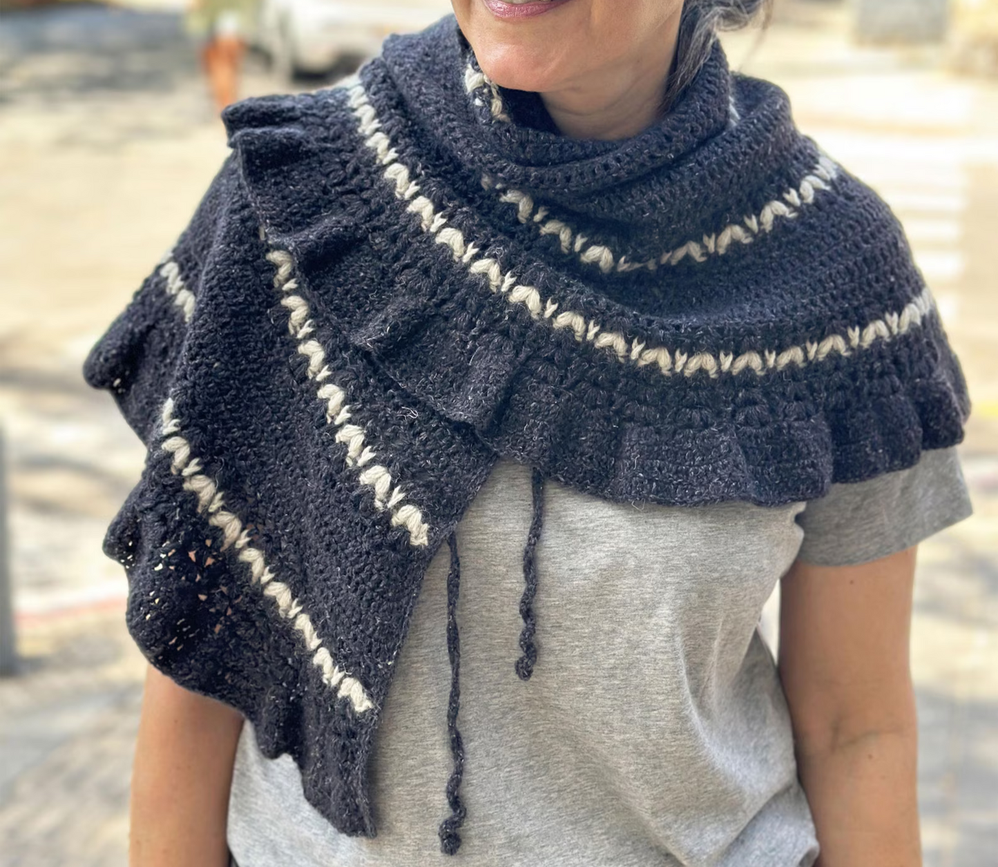 Narration Shawl Crochet pattern