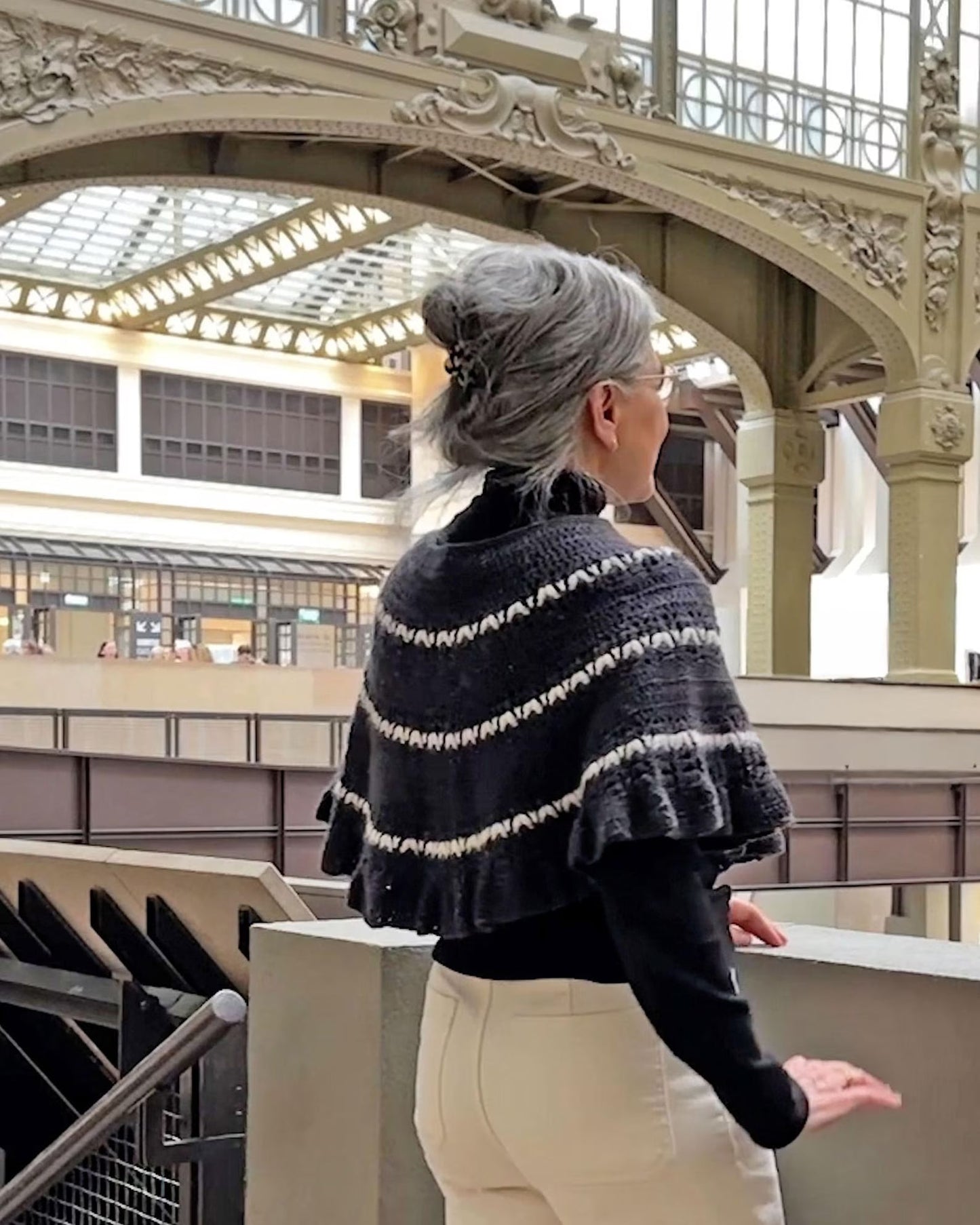 Narration Shawl Crochet pattern