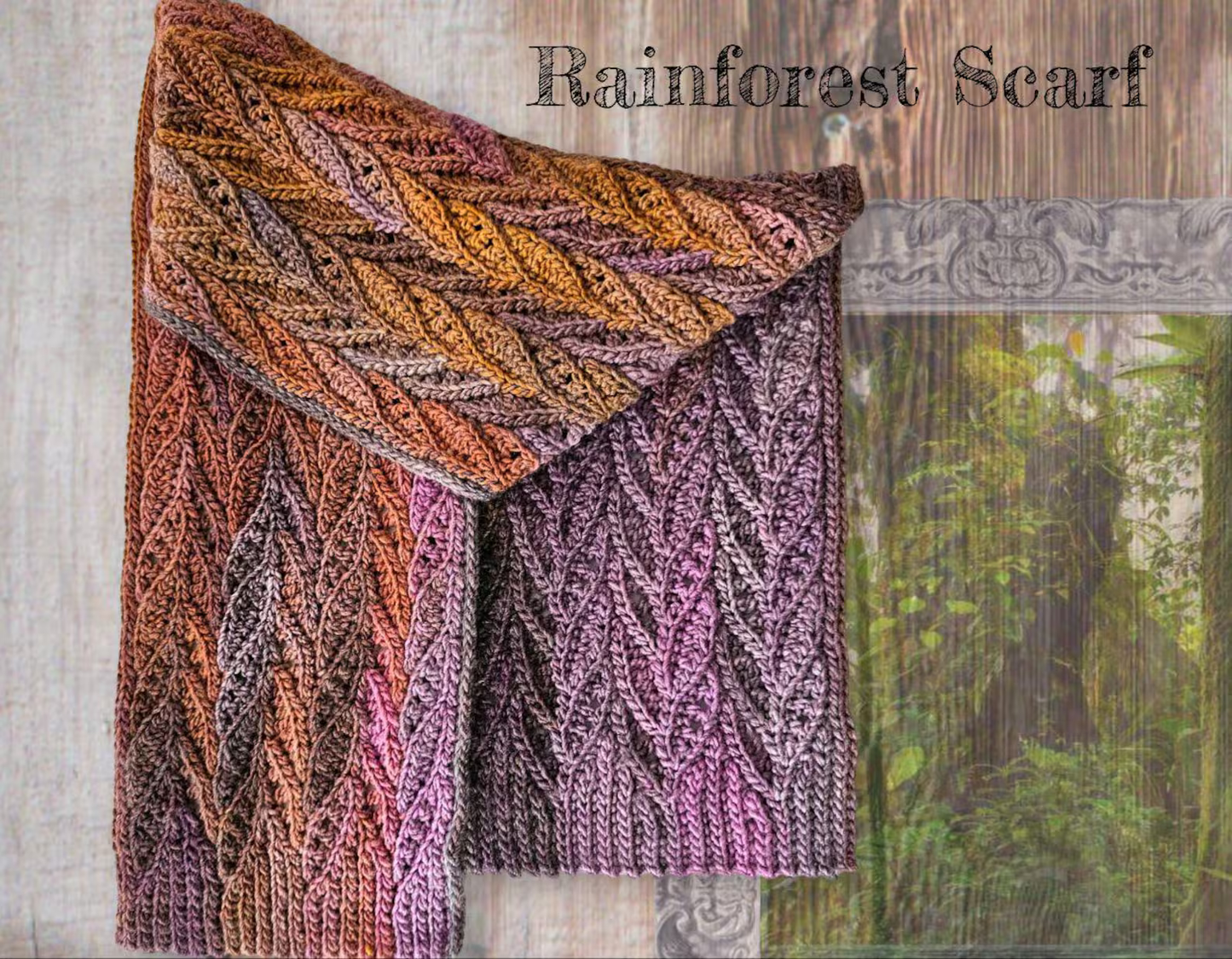 Slip Stitch Crochet Scarf Pattern