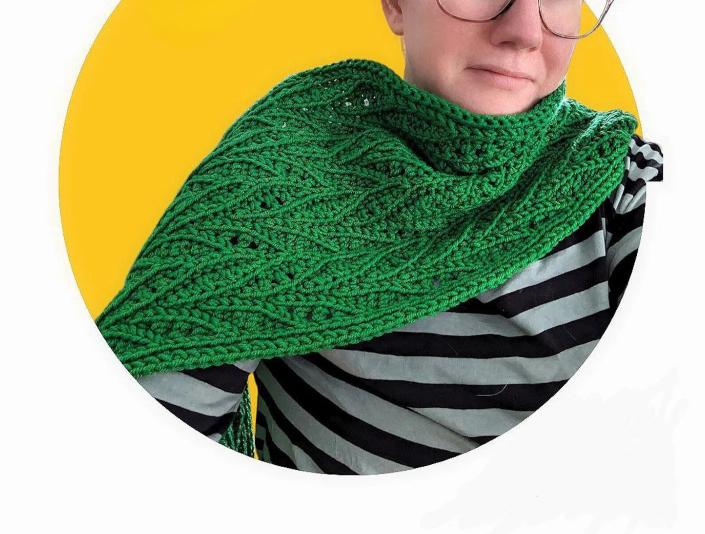 Slip Stitch Crochet Scarf Pattern