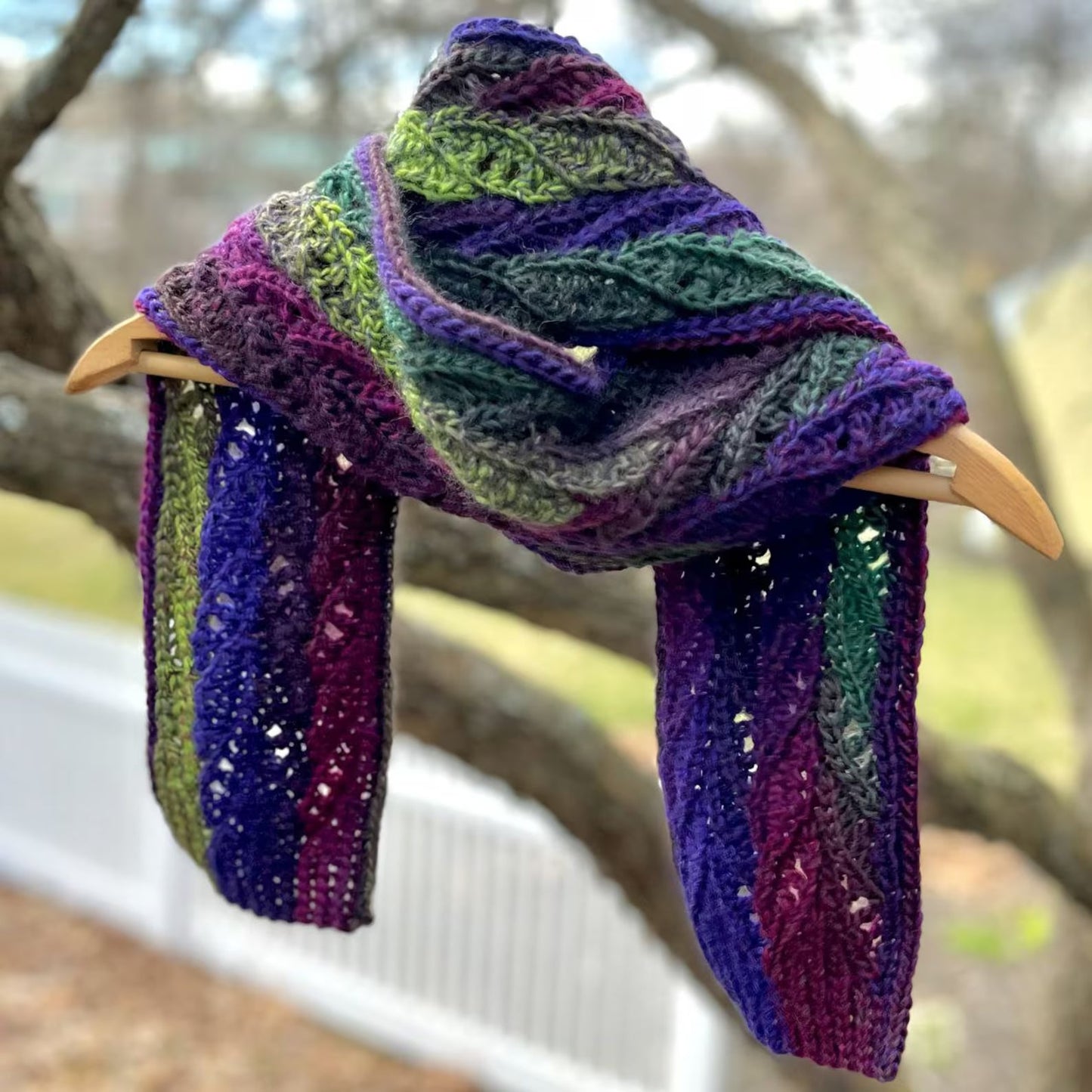 Slip Stitch Crochet Scarf Pattern