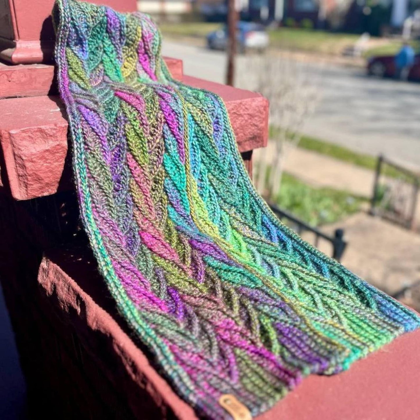Slip Stitch Crochet Scarf Pattern